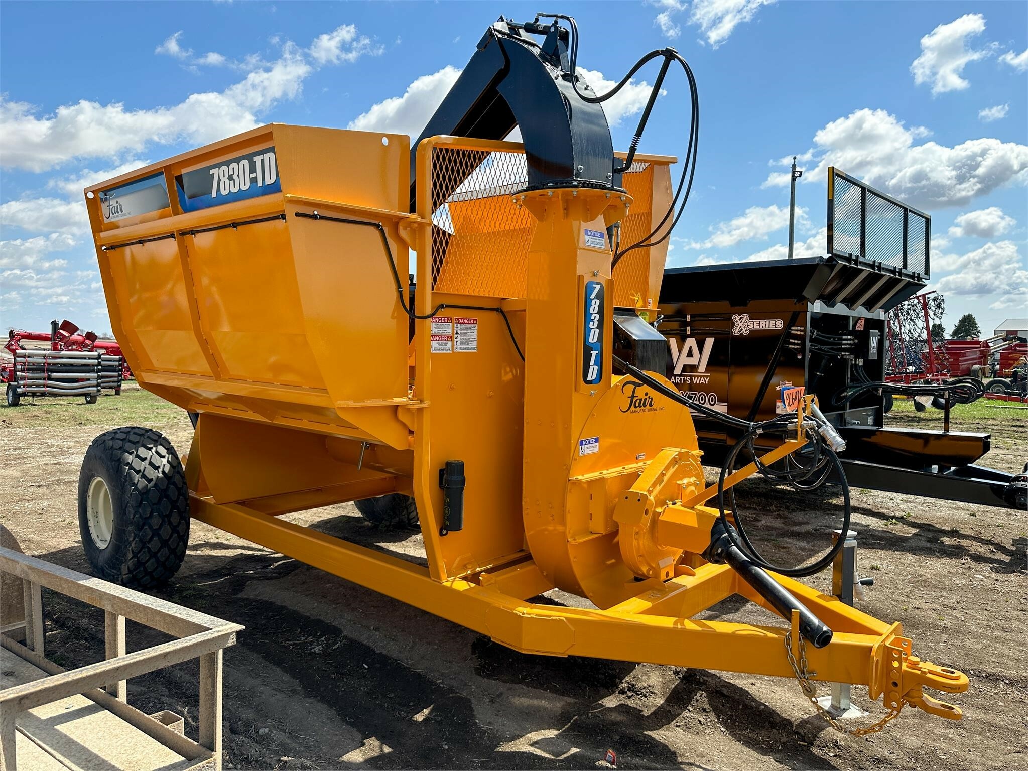 2026 Fair Mfg 7830TD Bale Processor