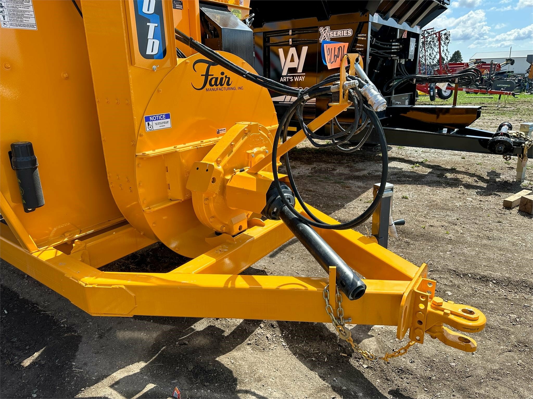 2026 Fair Mfg 7830TD Bale Processor