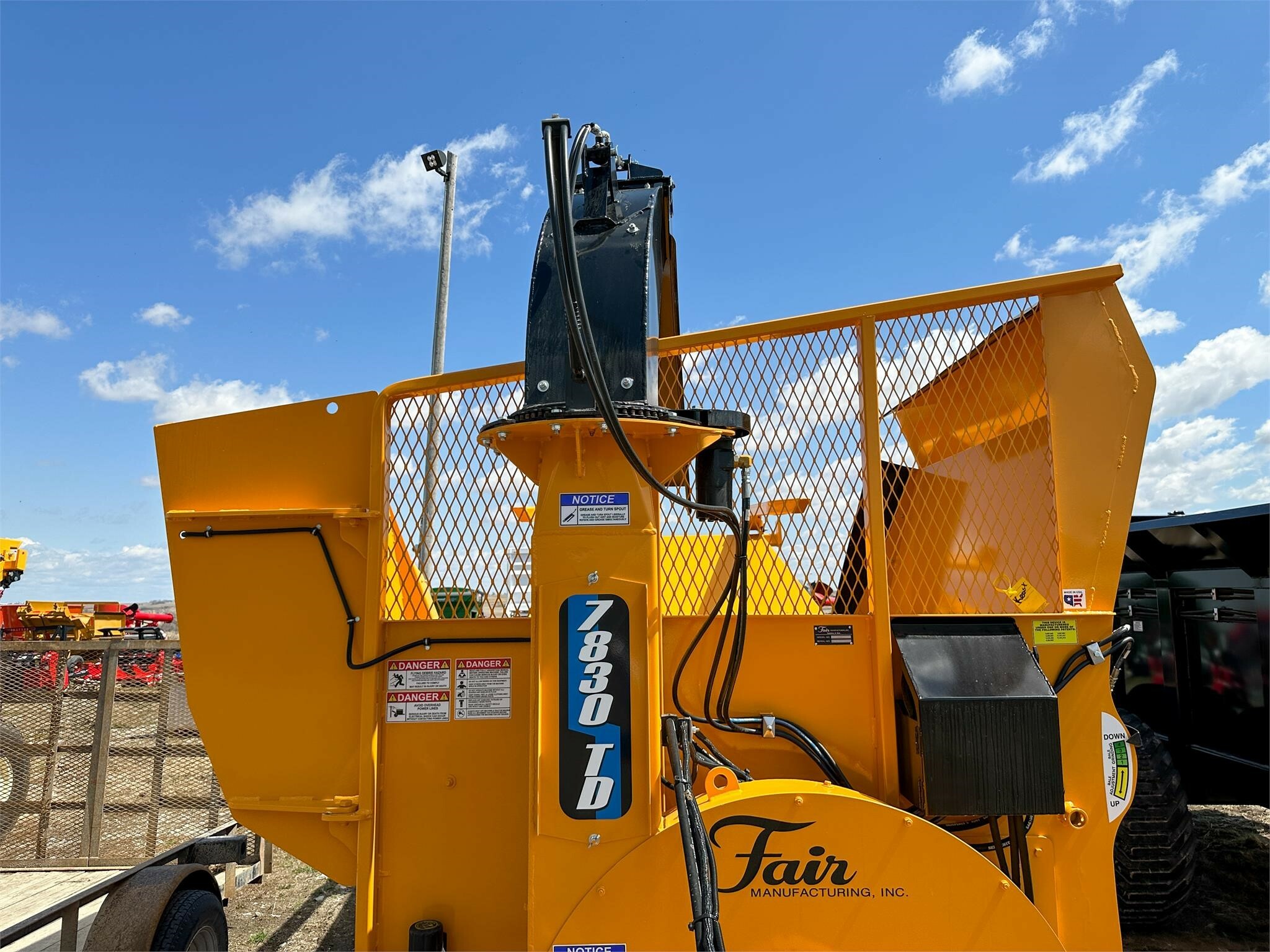2026 Fair Mfg 7830TD Bale Processor