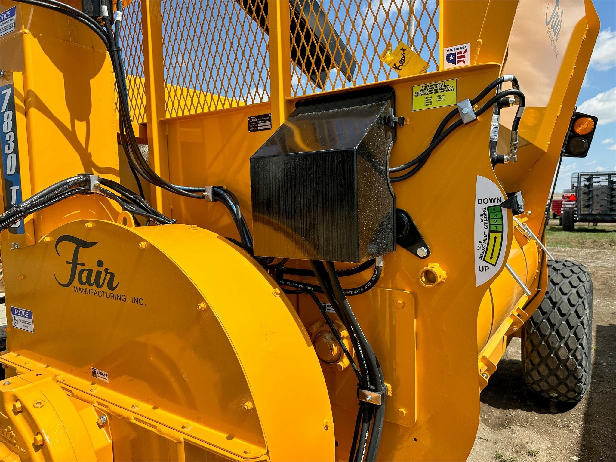 2026 Fair Mfg 7830TD Bale Processor