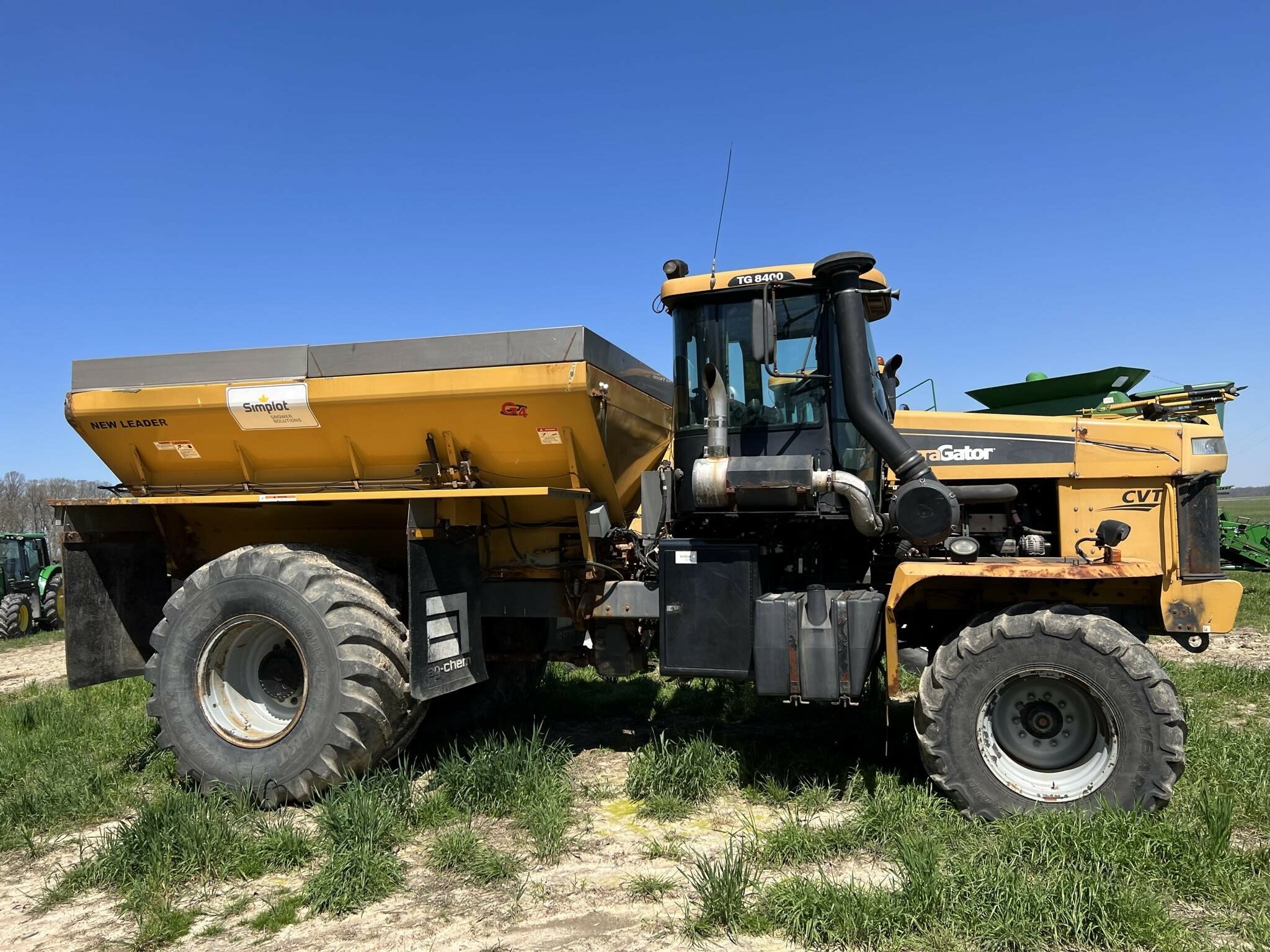 2014 TerraGator TG8400 SelfPropelled Fertilizer Spreader 34,500 Machinery Pete