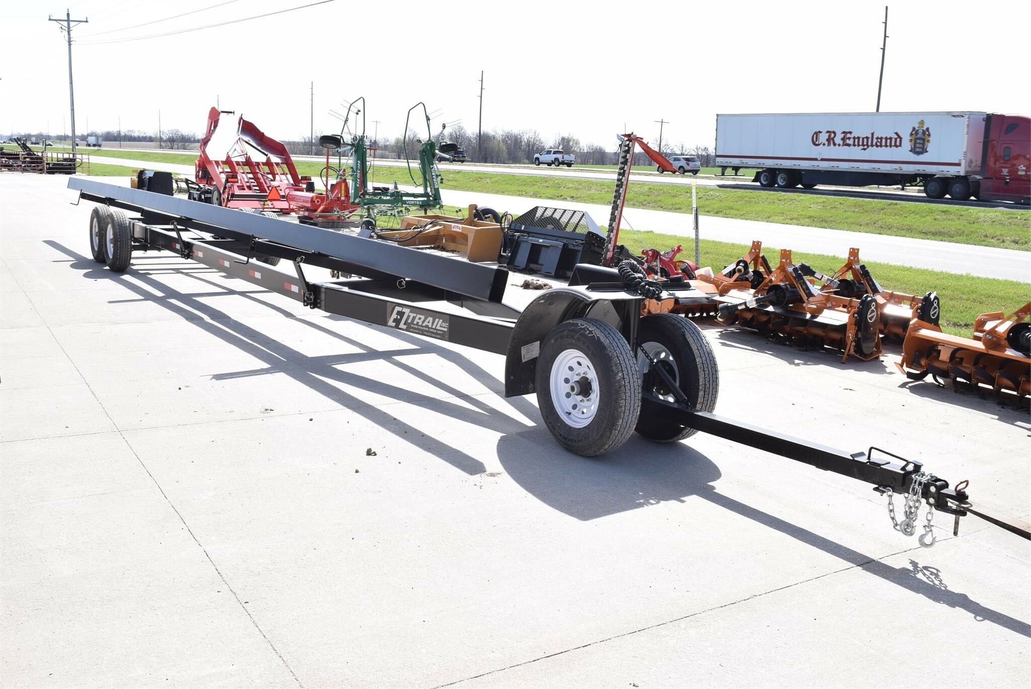 2023 E-Z Trail GC42 Header Trailer