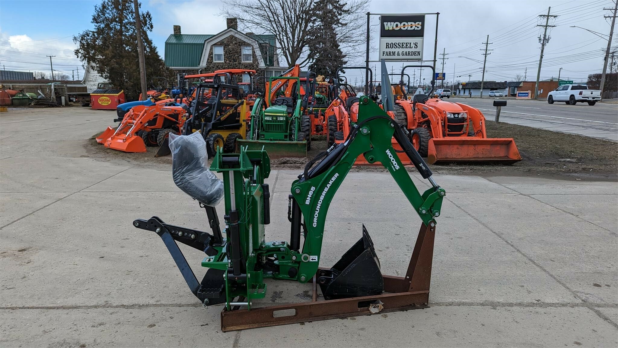 Woods BH65 Backhoe 6,500 Machinery Pete