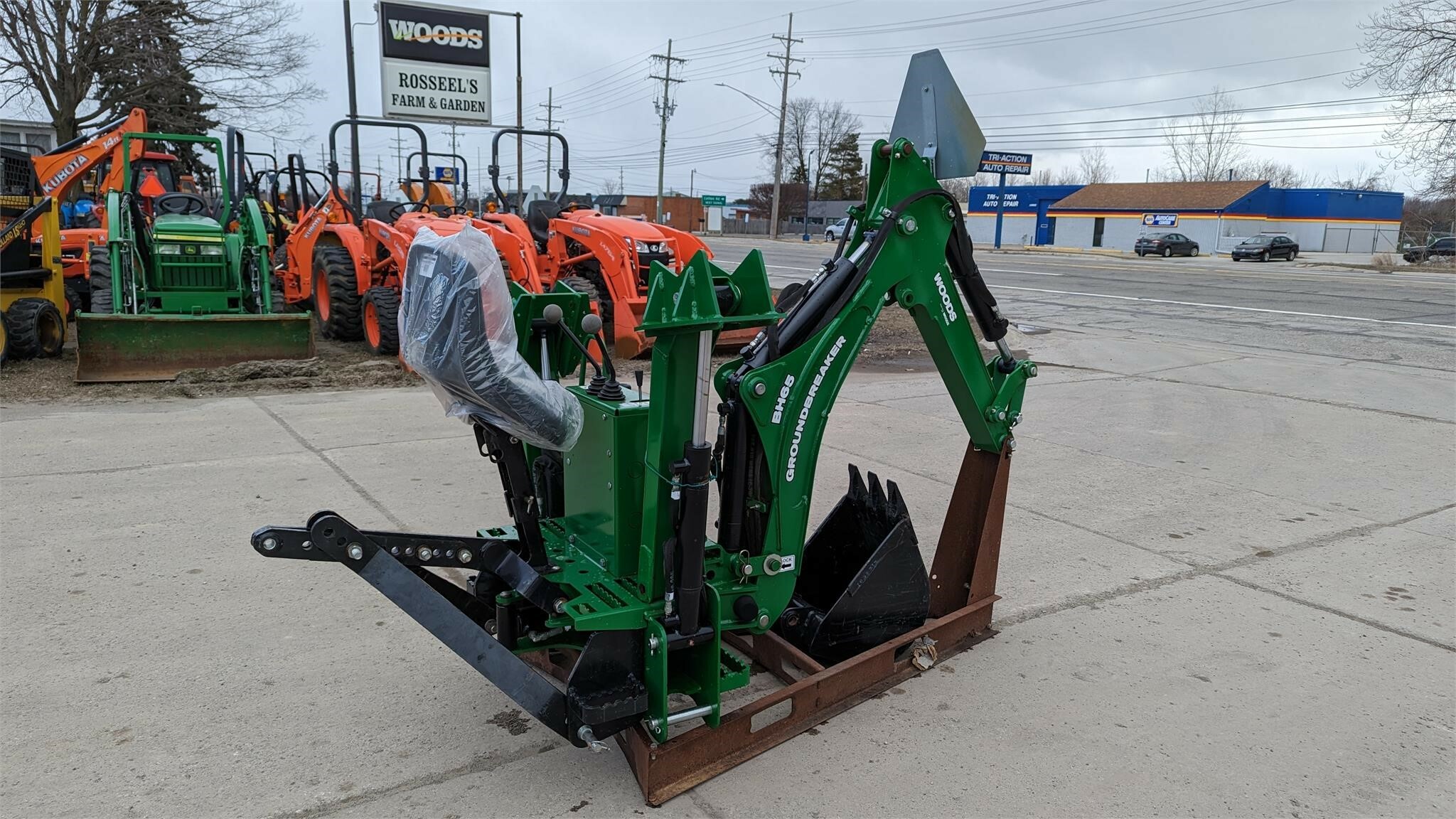 Woods BH65 Backhoe 6,500 Machinery Pete