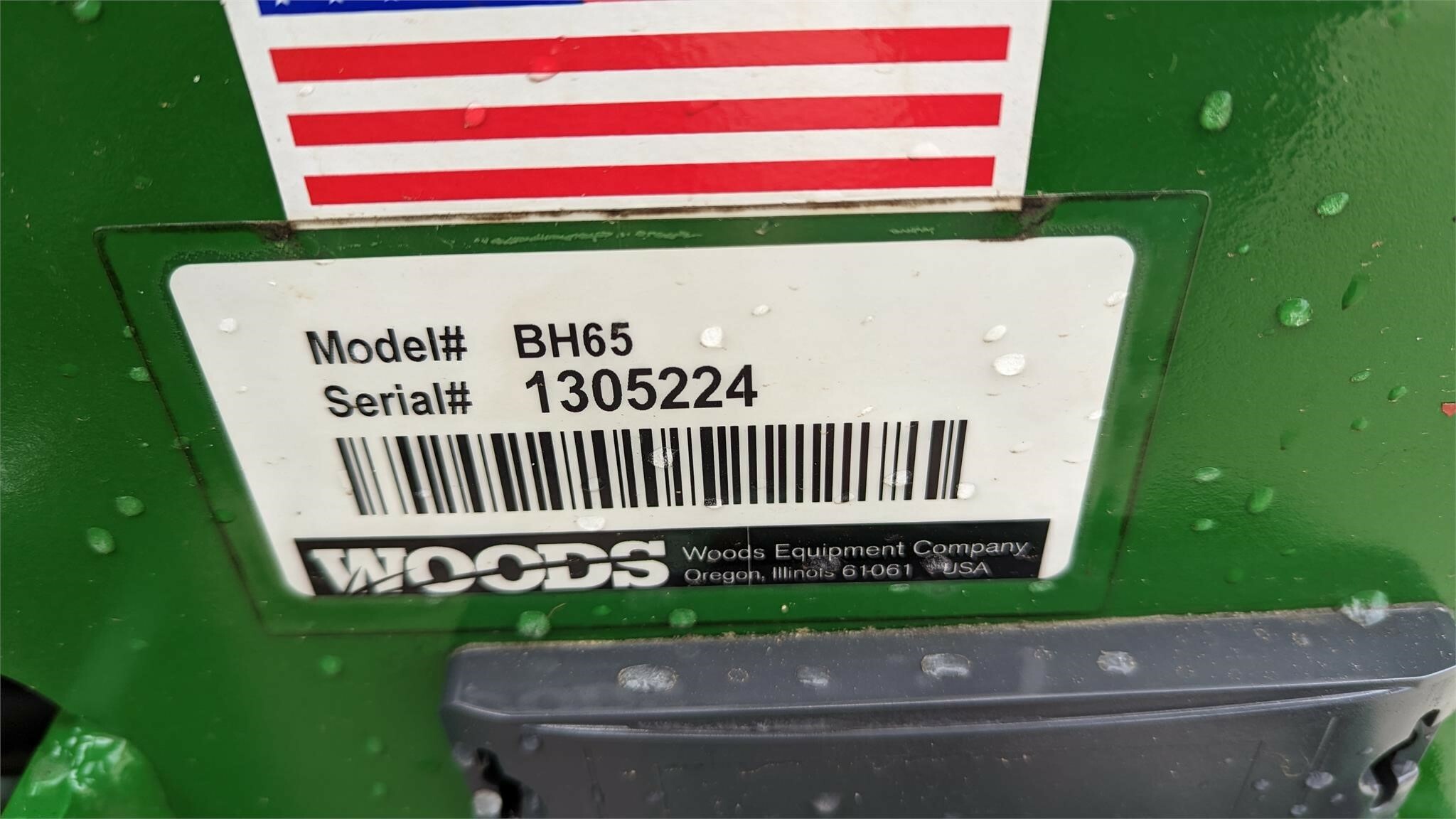 Woods BH65 Backhoe 6,500 Machinery Pete