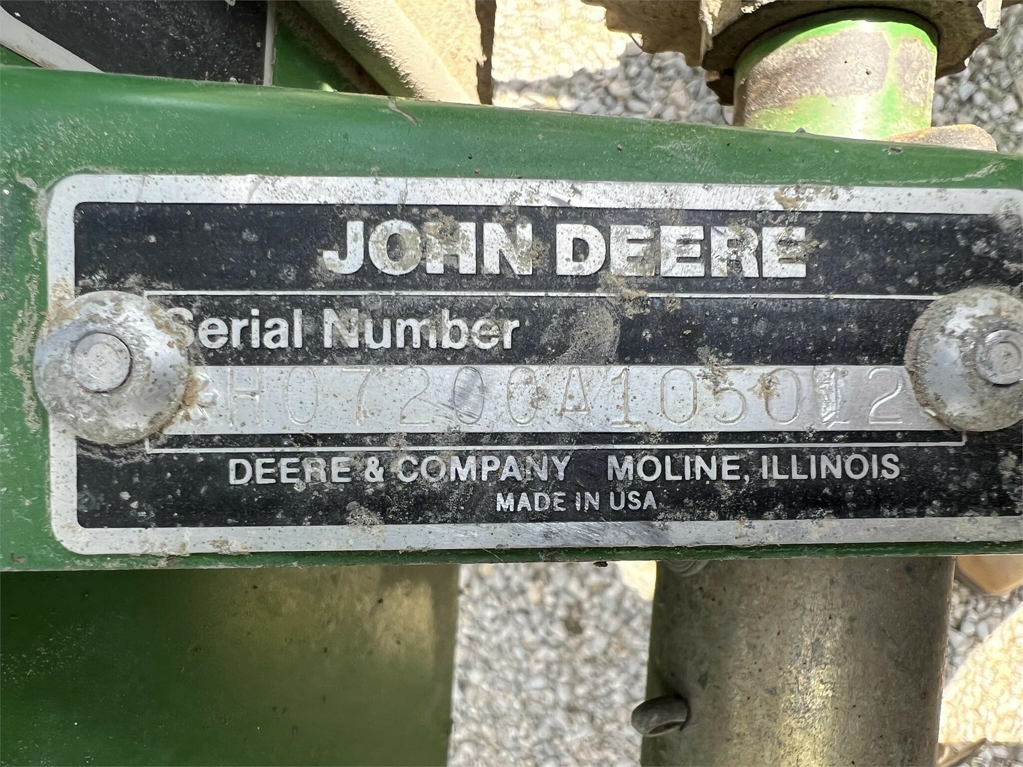  John Deere 7200 Planter