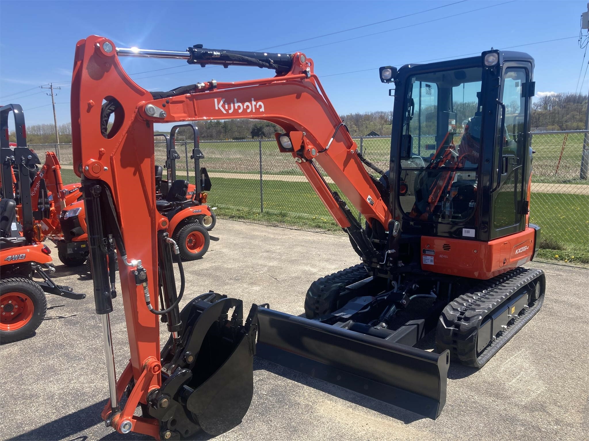 2022 Kubota KX0334 Mini Excavator 62,900 Machinery Pete