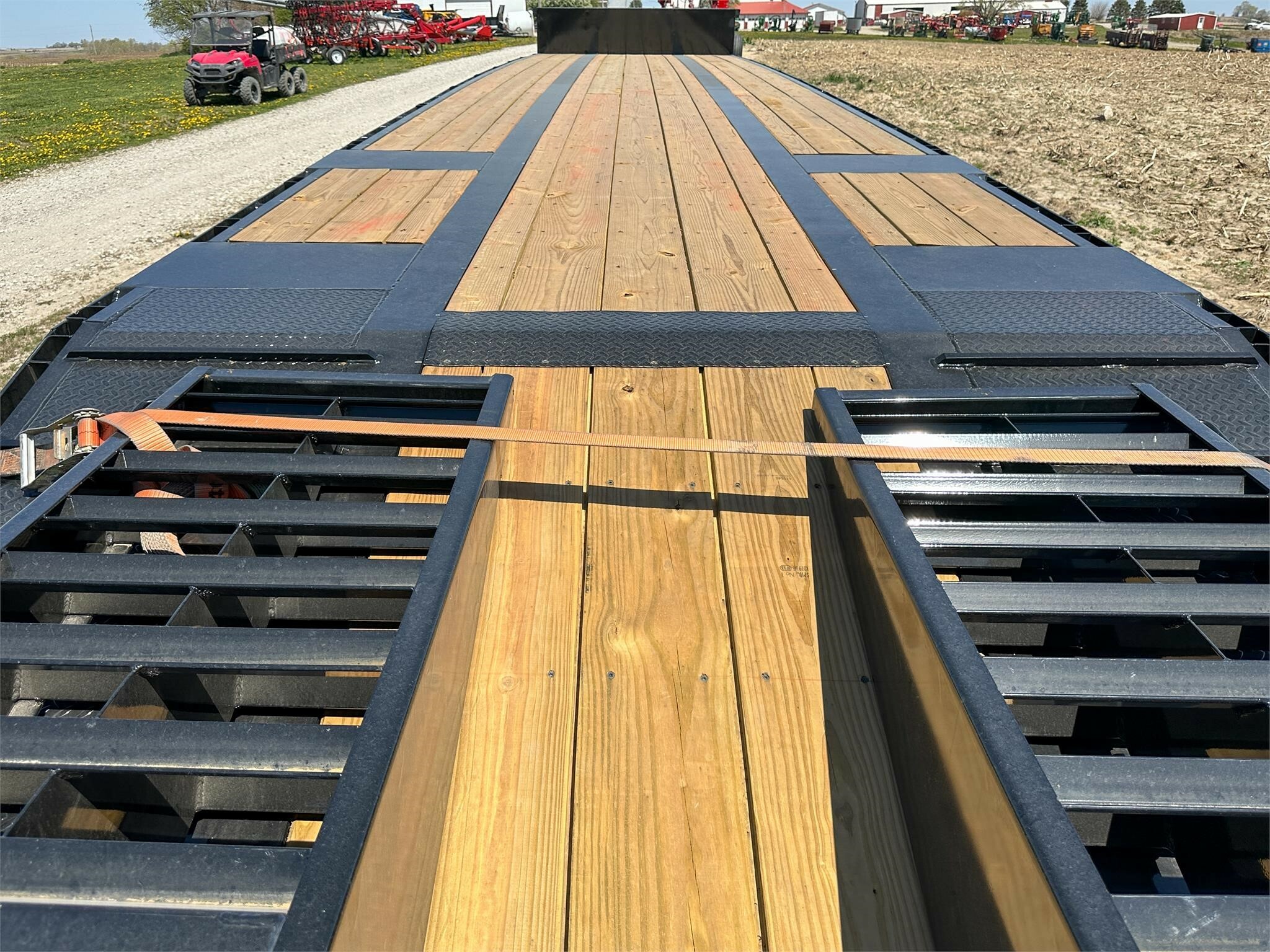 2024 MAS TRAILERS STEP DECK Flatbed Trailer 47,654 Machinery Pete