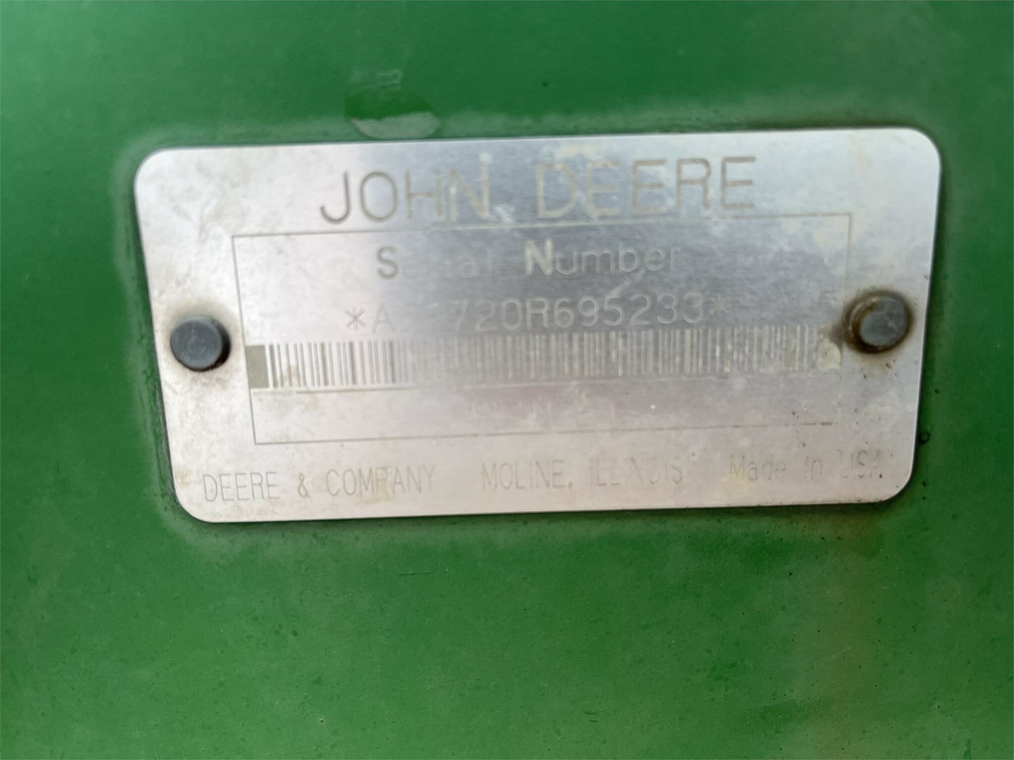 2002 John Deere 1720 Planter