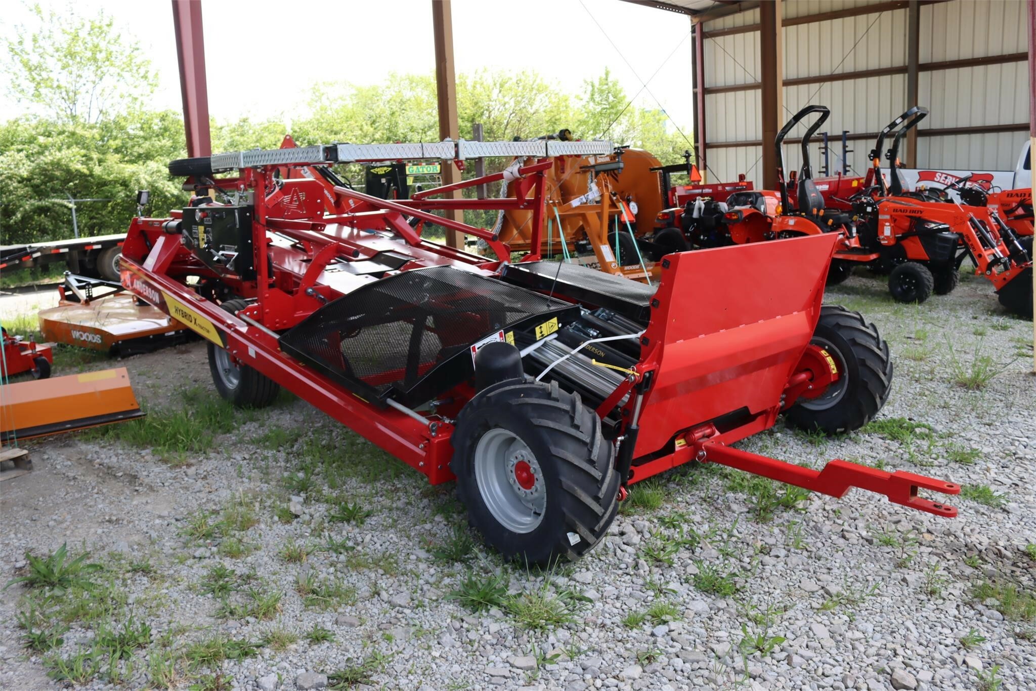 Anderson Hybrid X Bale Wrapper Call Machinery Pete