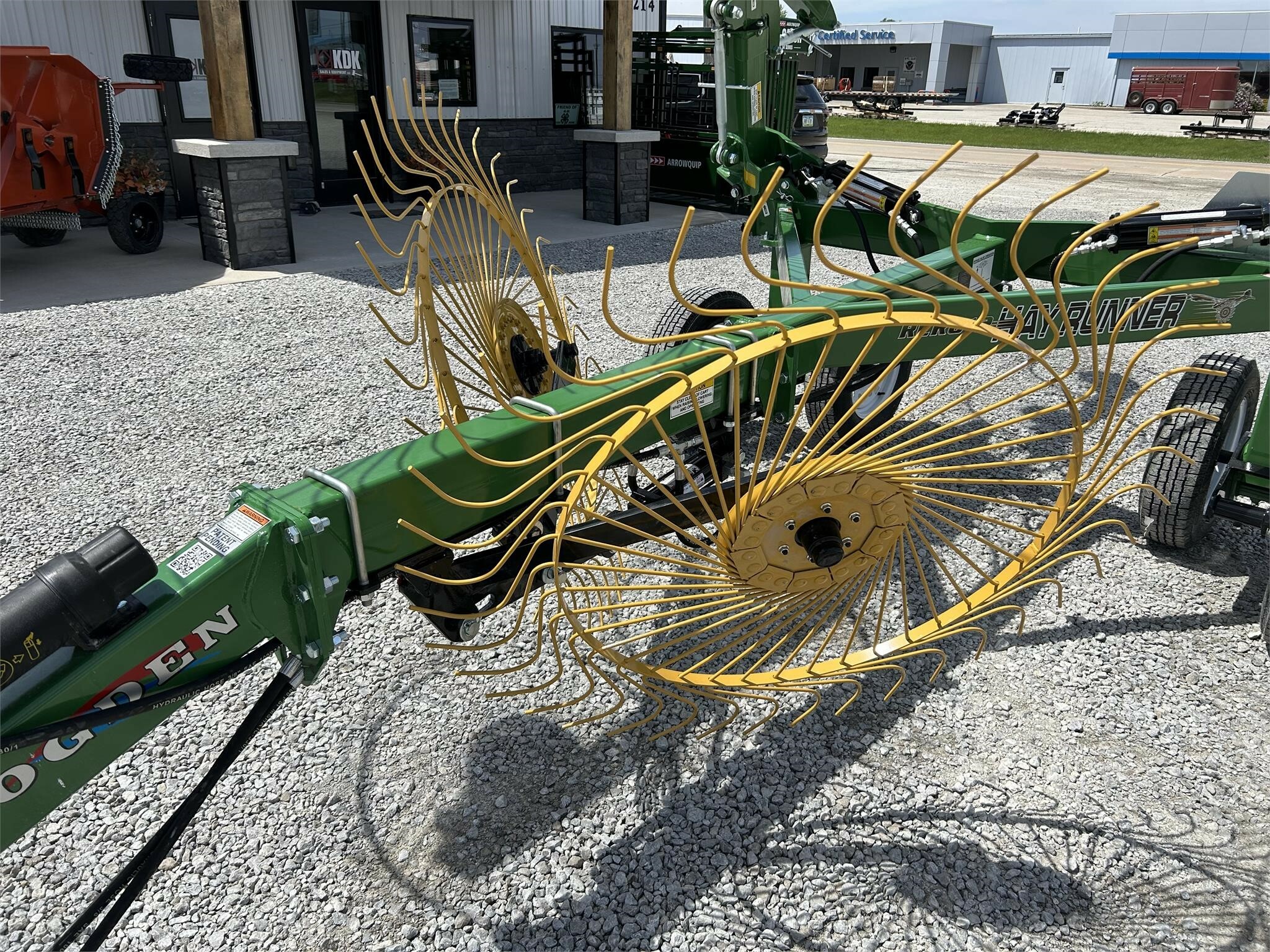2026 Ogden Metalworks RCR812 Rake