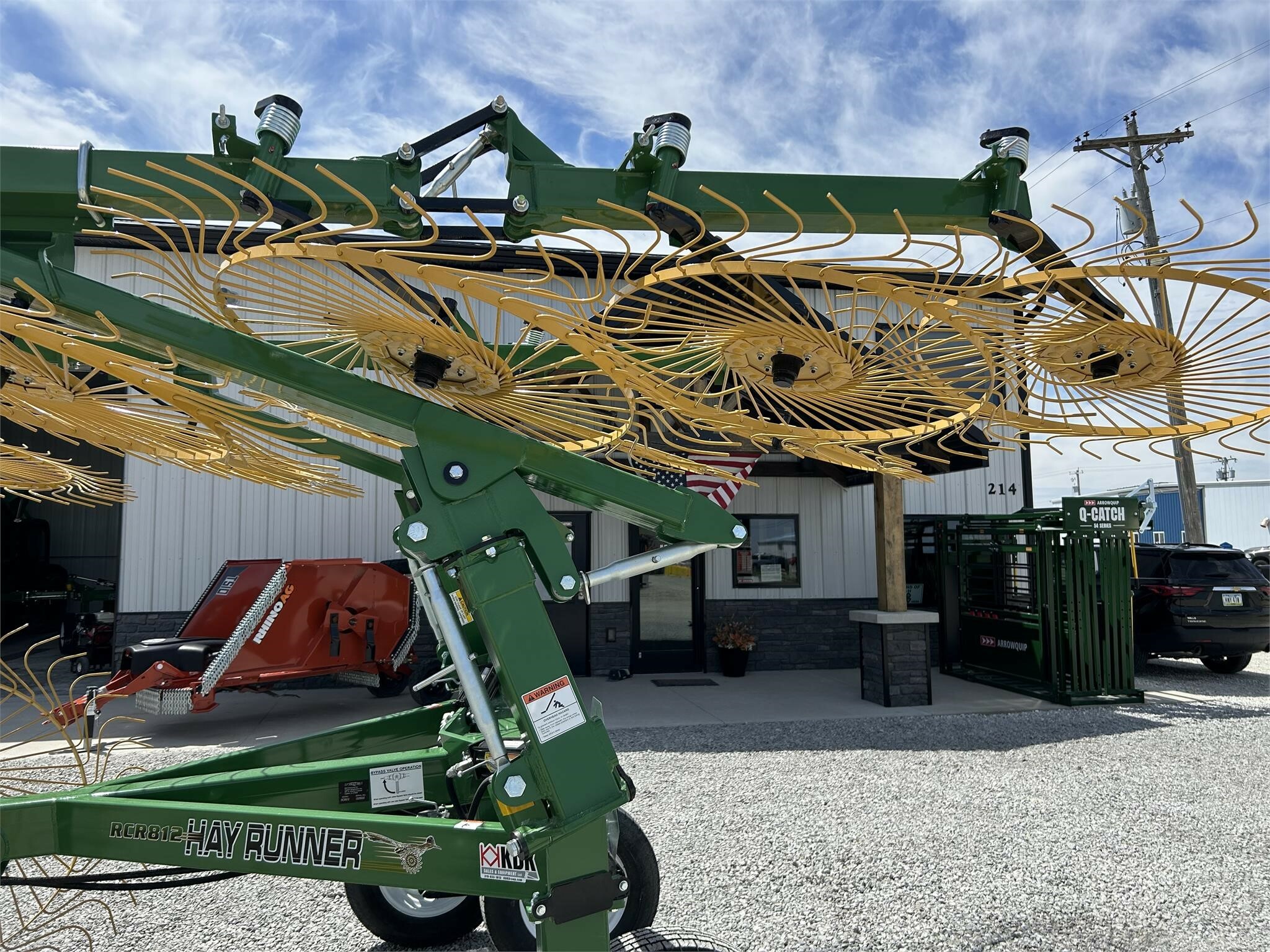 2026 Ogden Metalworks RCR812 Rake