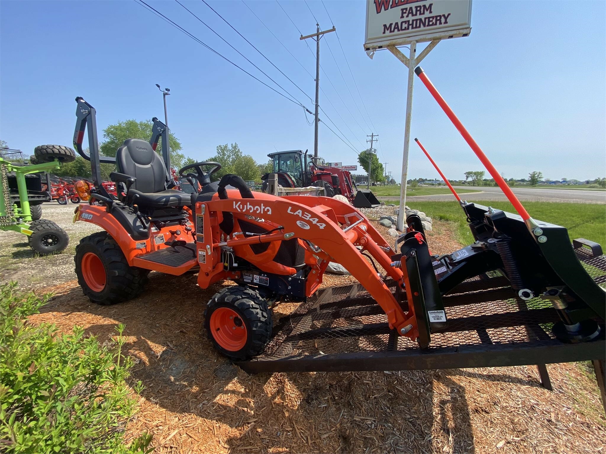 2022 Kubota BX2380 Tractor 18,725 Machinery Pete