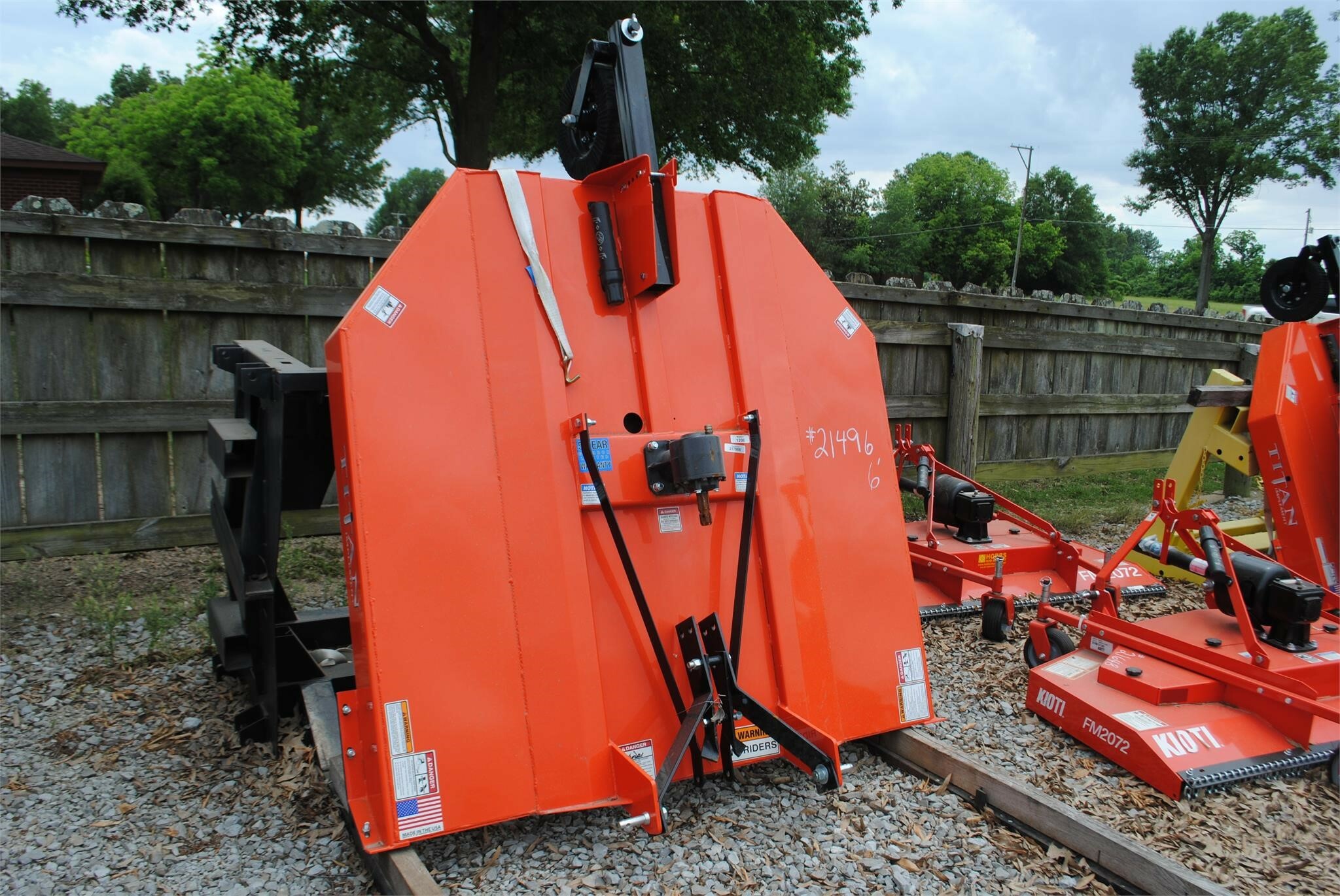 2022 Titan Attachments 1206 Rotary Cutter Call Machinery Pete