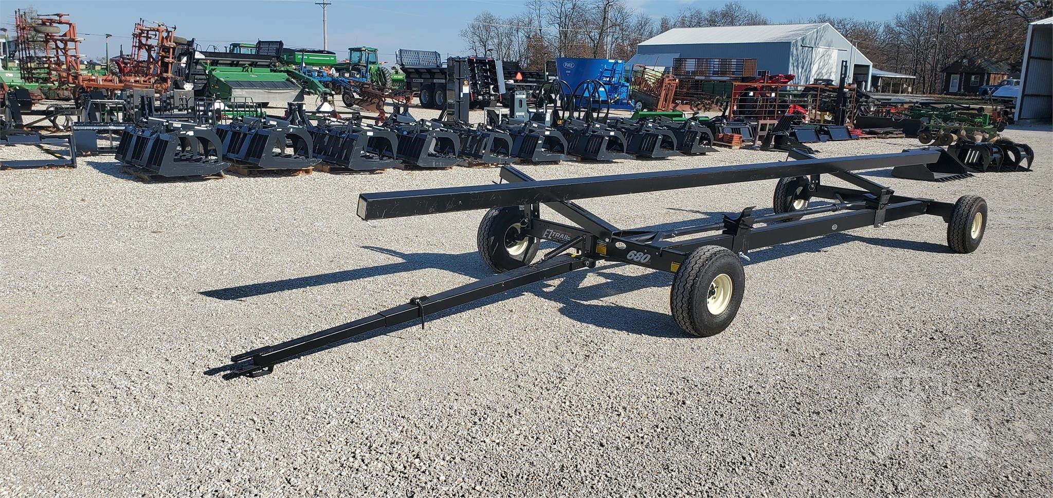 2025 E-Z Trail 680 Header Trailer