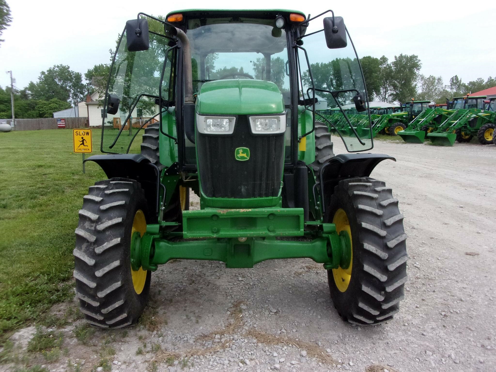 2014 John Deere 6140D Tractor 71,900 Machinery Pete