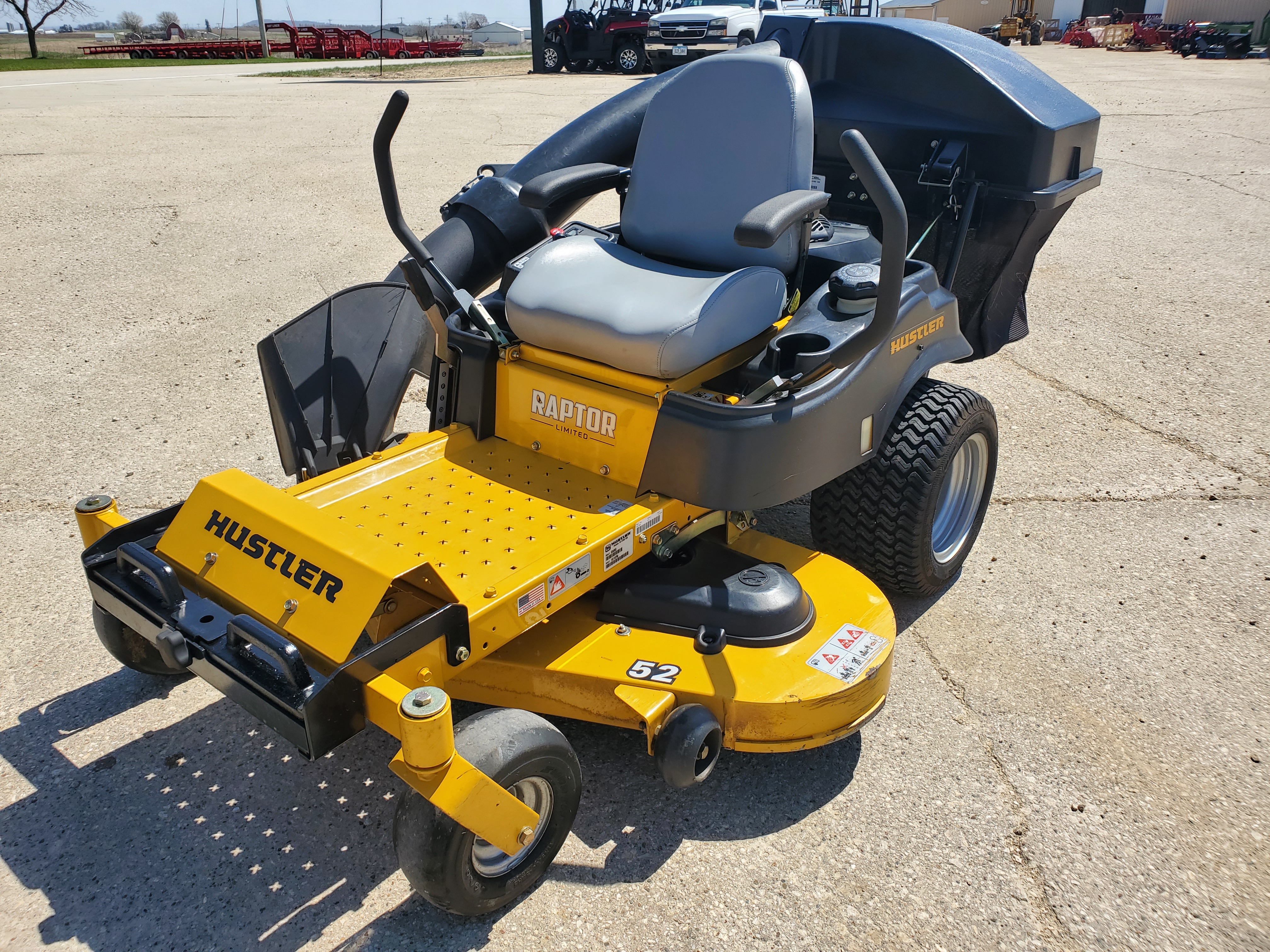 2016 Hustler RAPTOR 52 LIMITED Lawn Mower 2 999 Machinery Pete