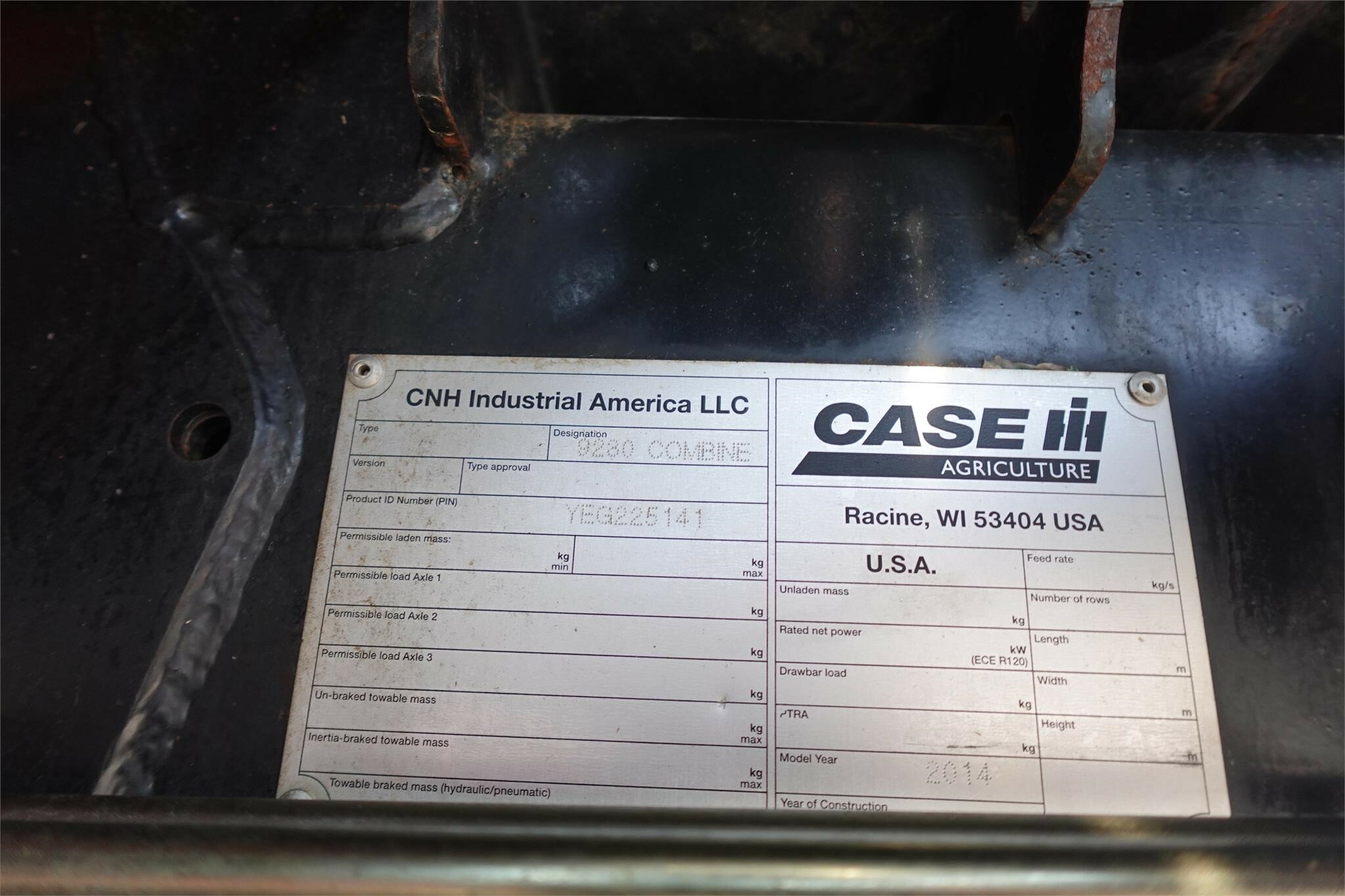 2014 Case IH 9230 Combine