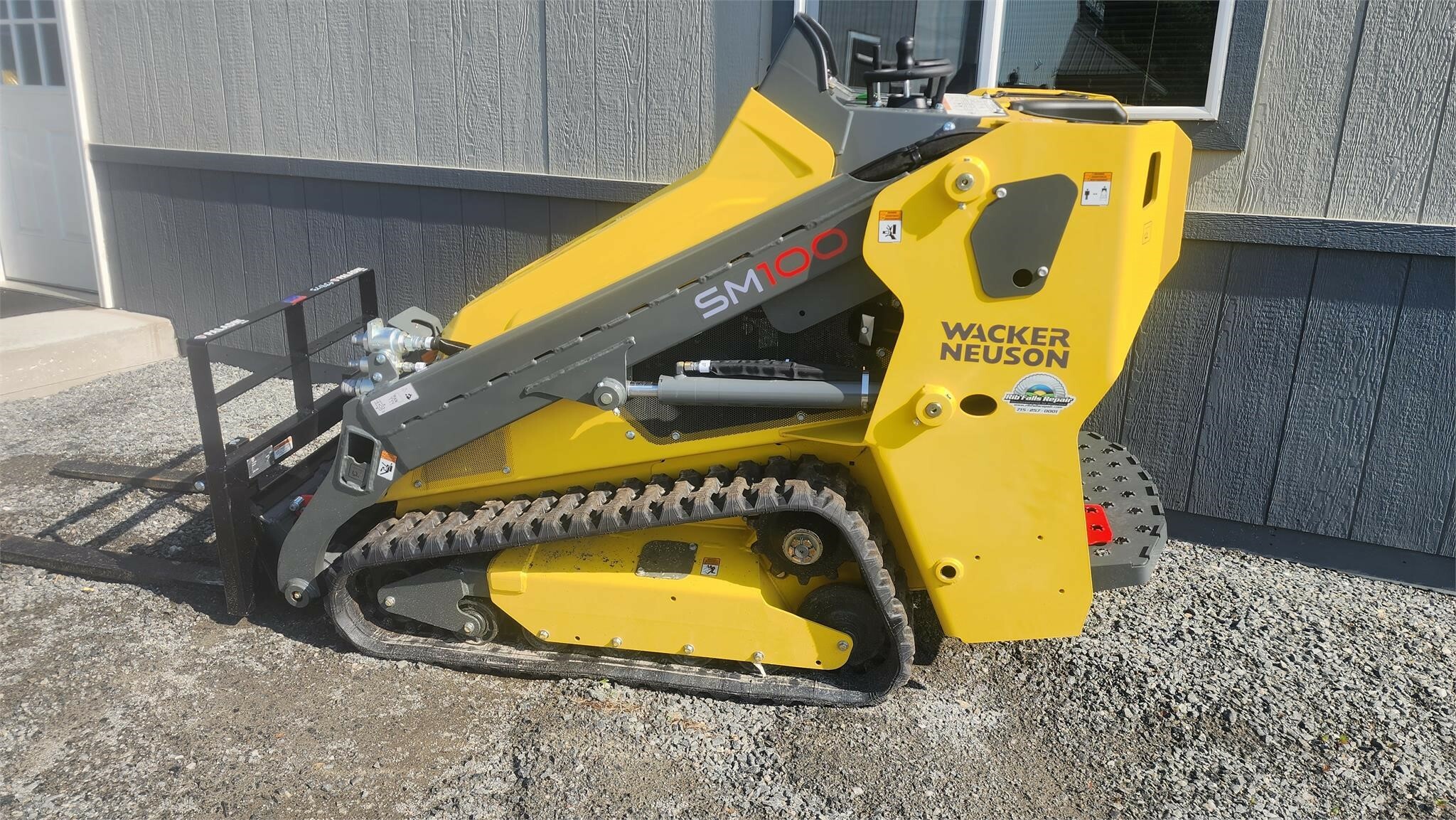 2023 Wacker Neuson SM100 Skid Steer 36,900 Machinery Pete