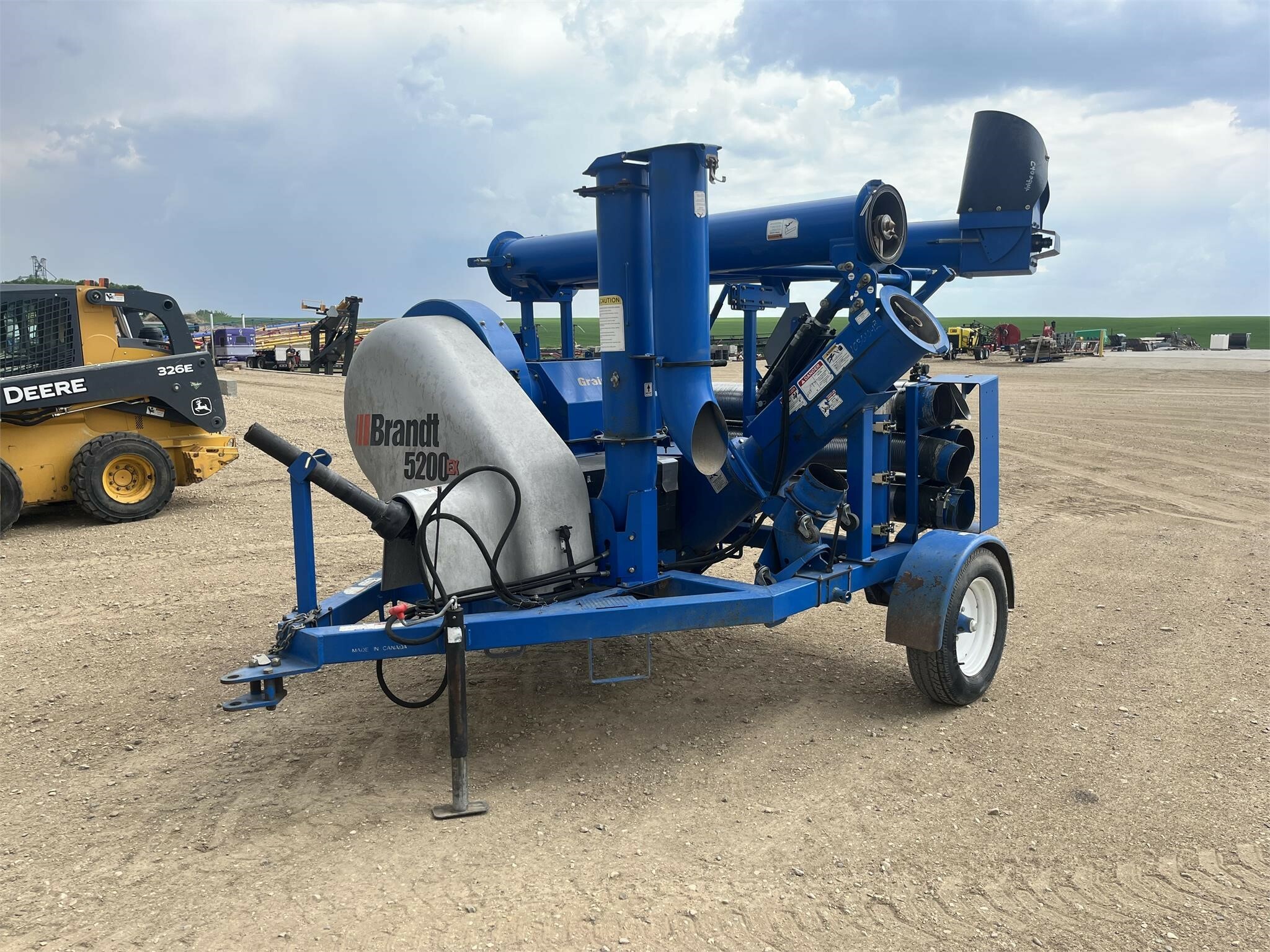 2013 Brandt 5200EX Grain Vac Call Machinery Pete