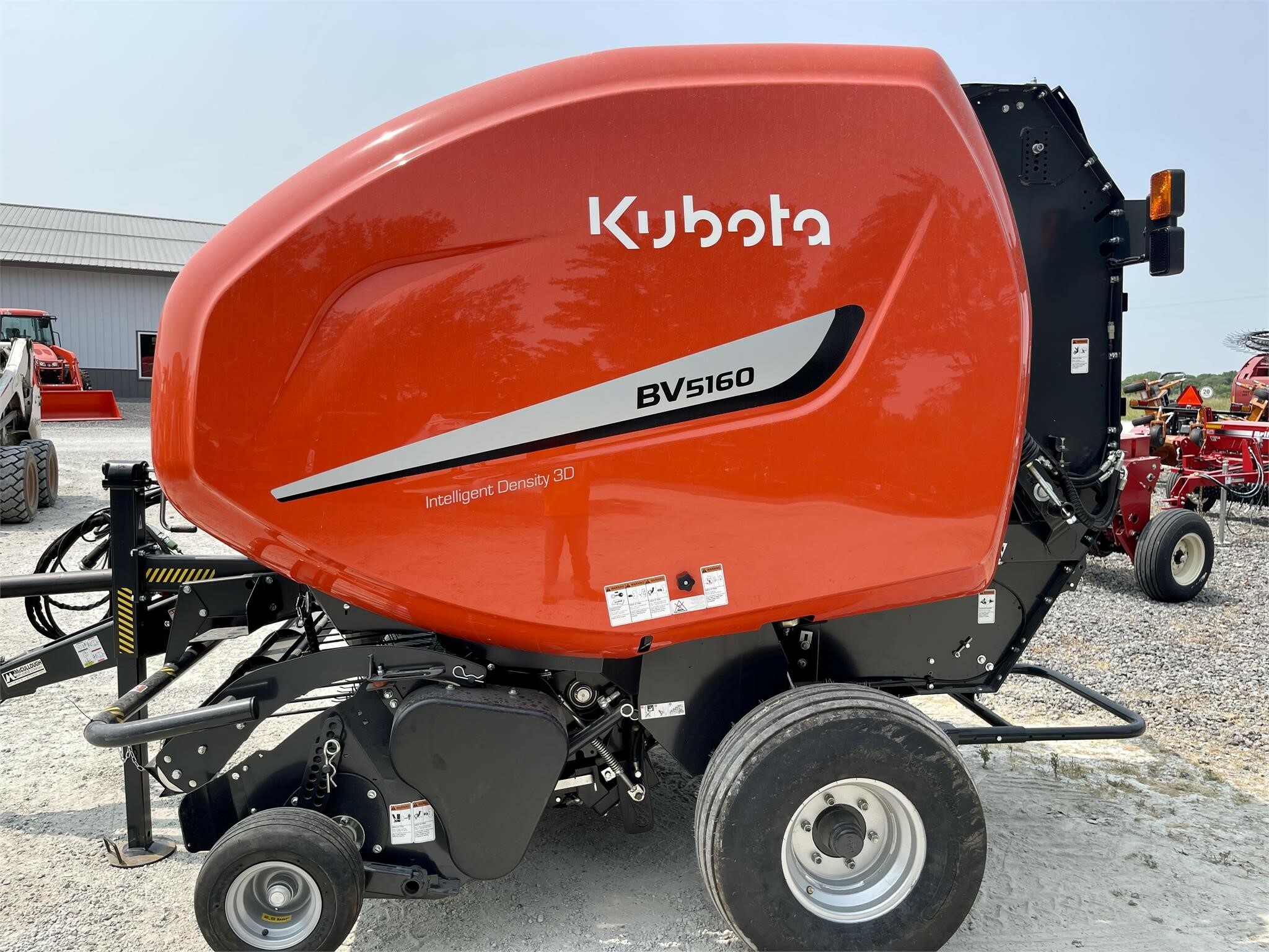  Kubota BV5160 SC14 Round Baler