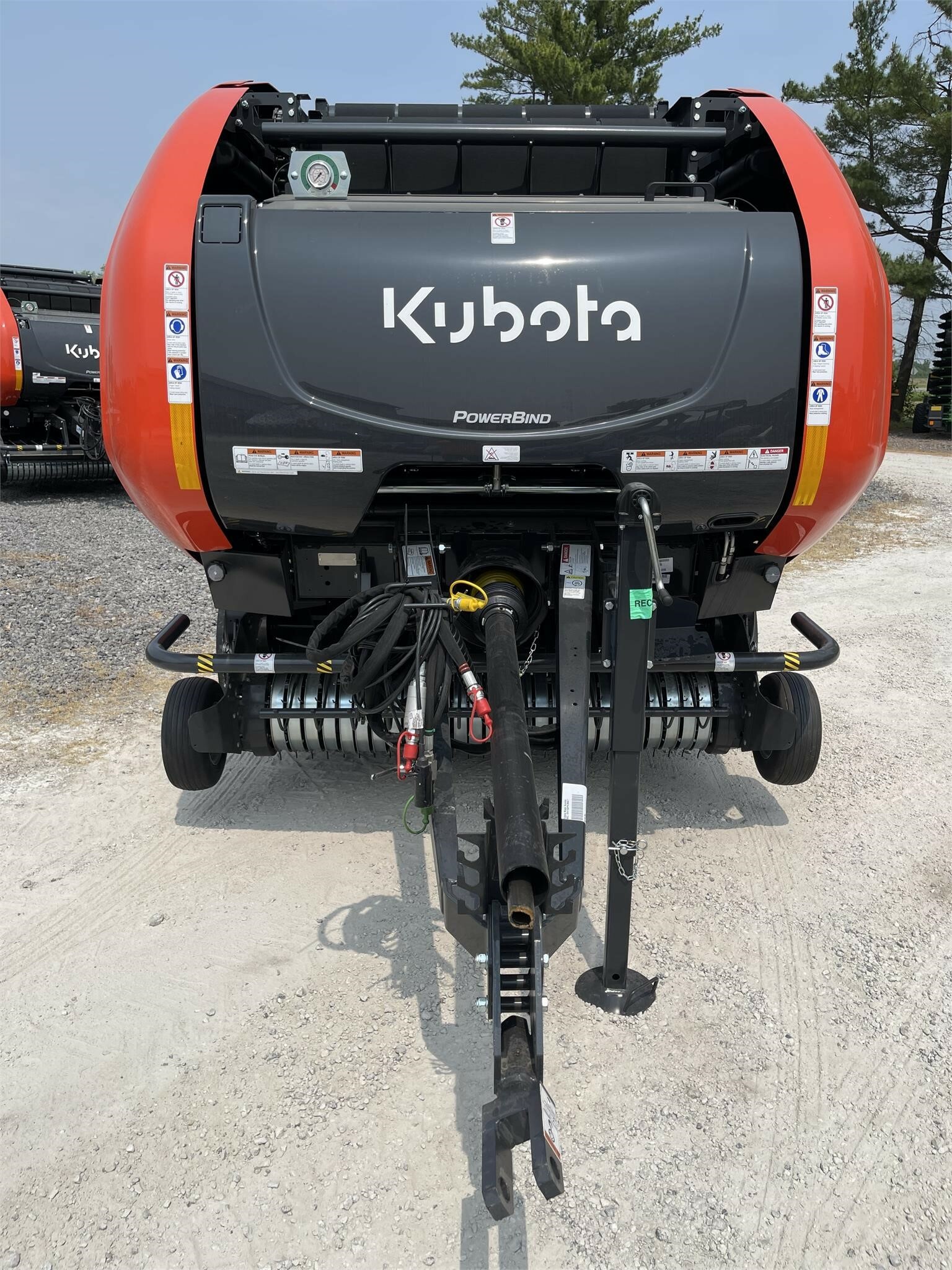  Kubota BV4160 PREMNET Round Baler