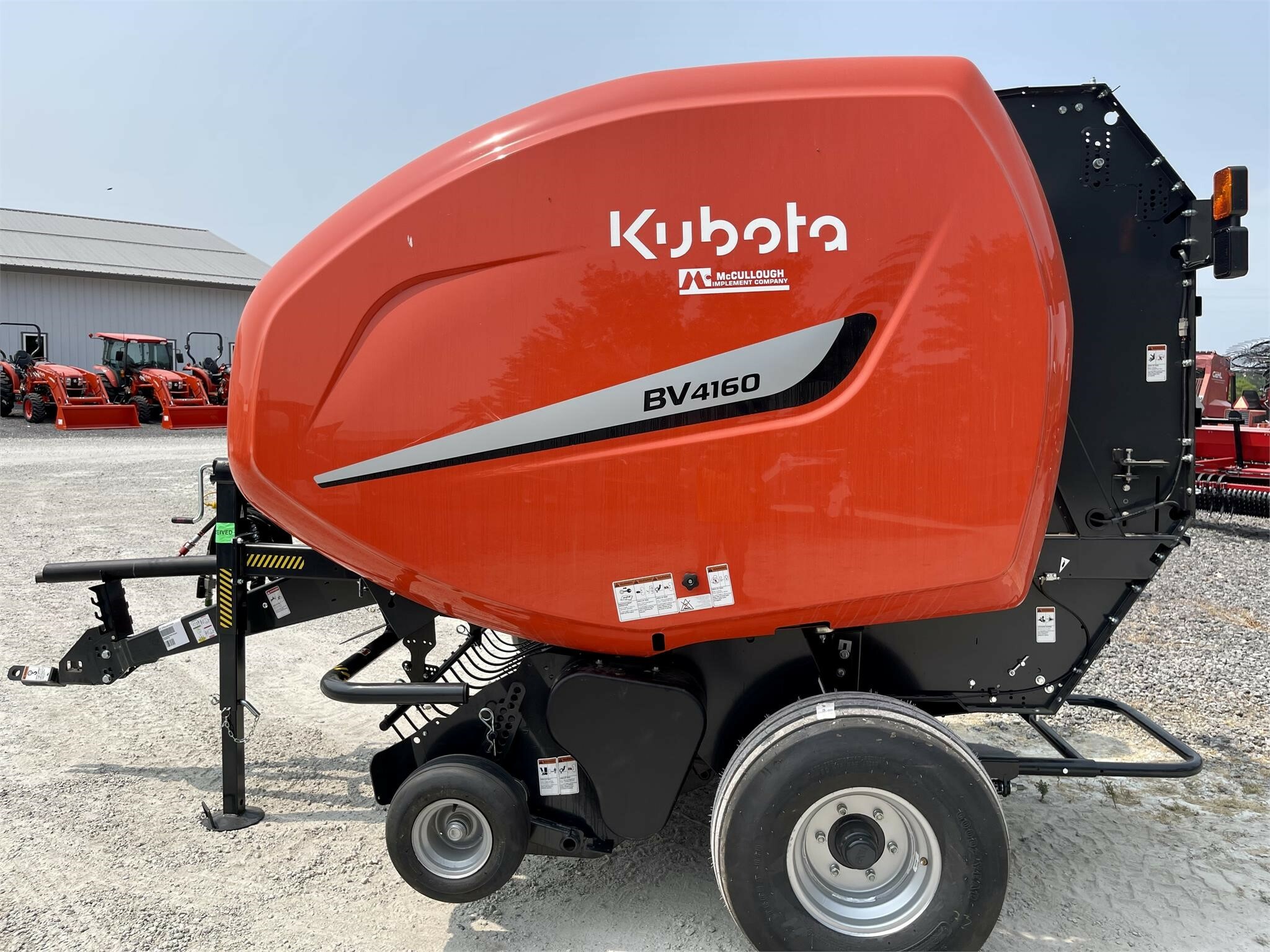  Kubota BV4160 PREMNET Round Baler