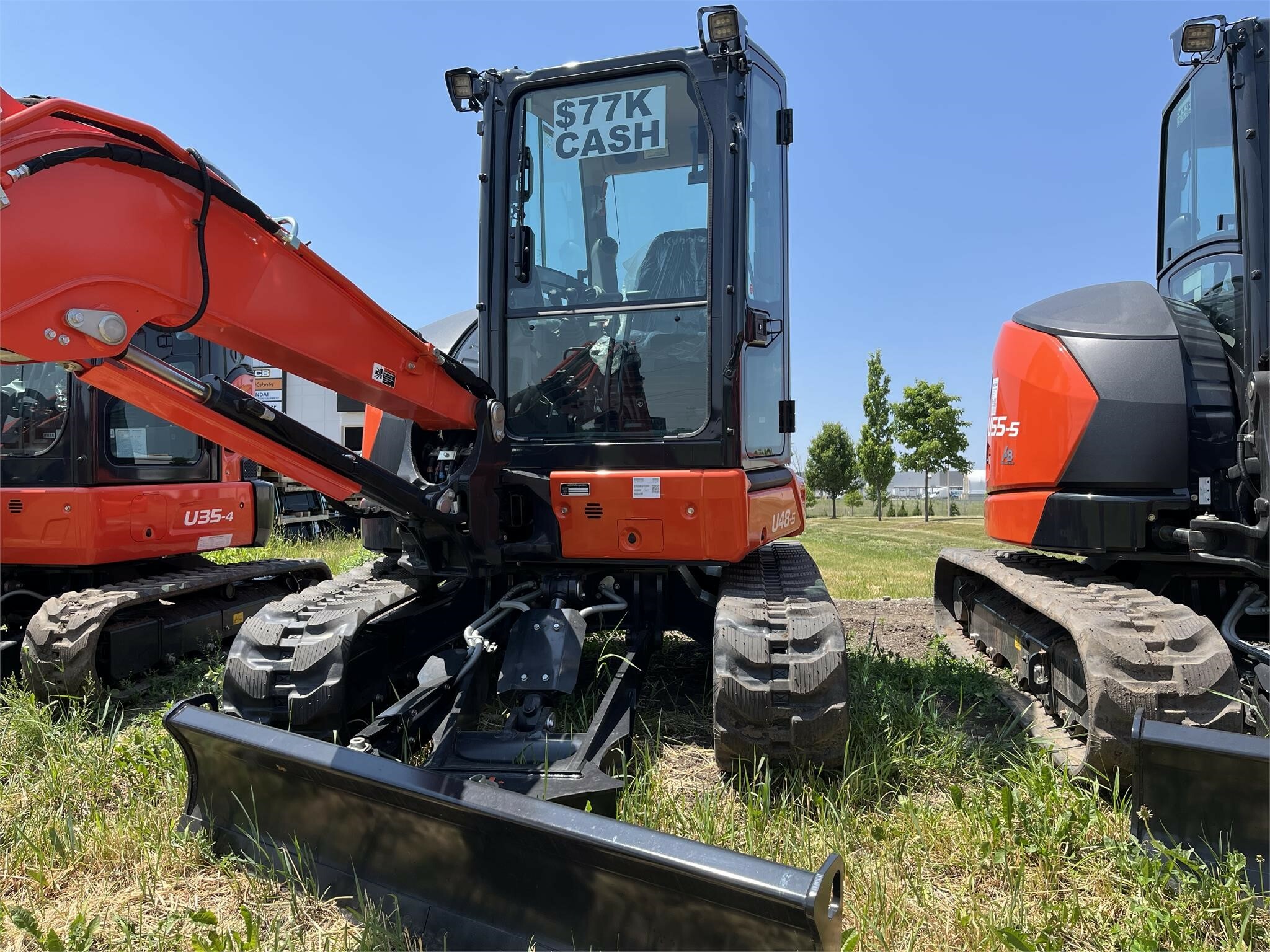 2023 Kubota U485 Mini Excavator Call Machinery Pete