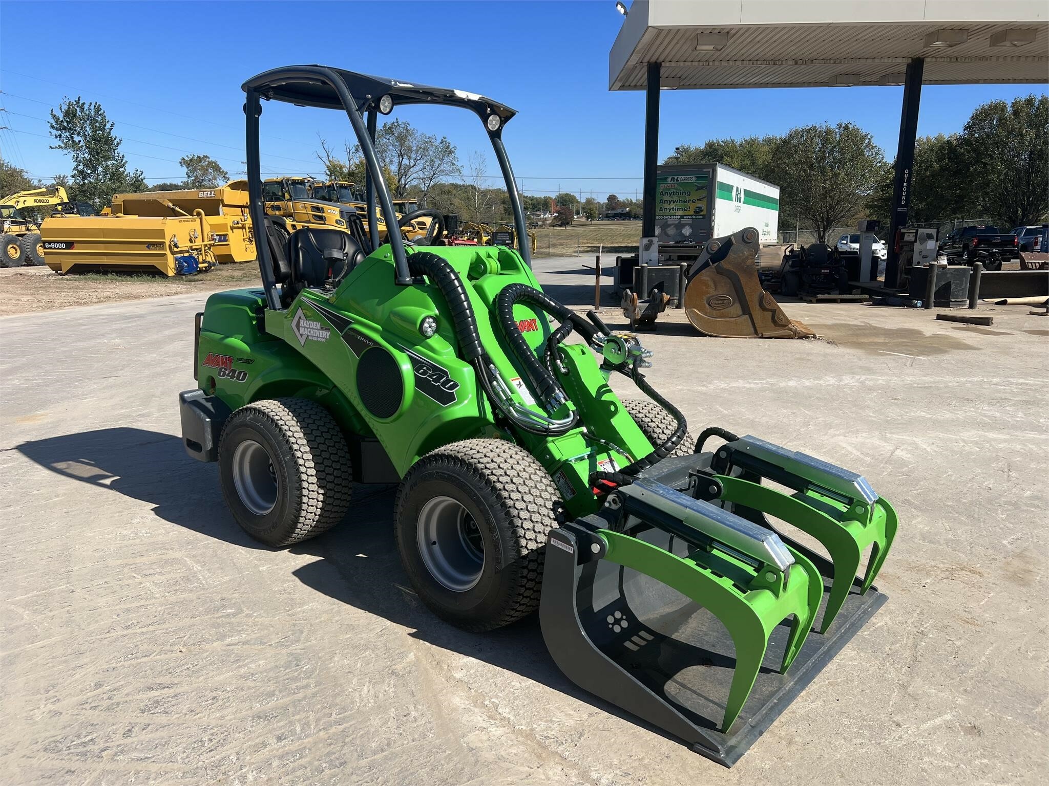 2022 Avant 640 Wheel Loader Call Machinery Pete