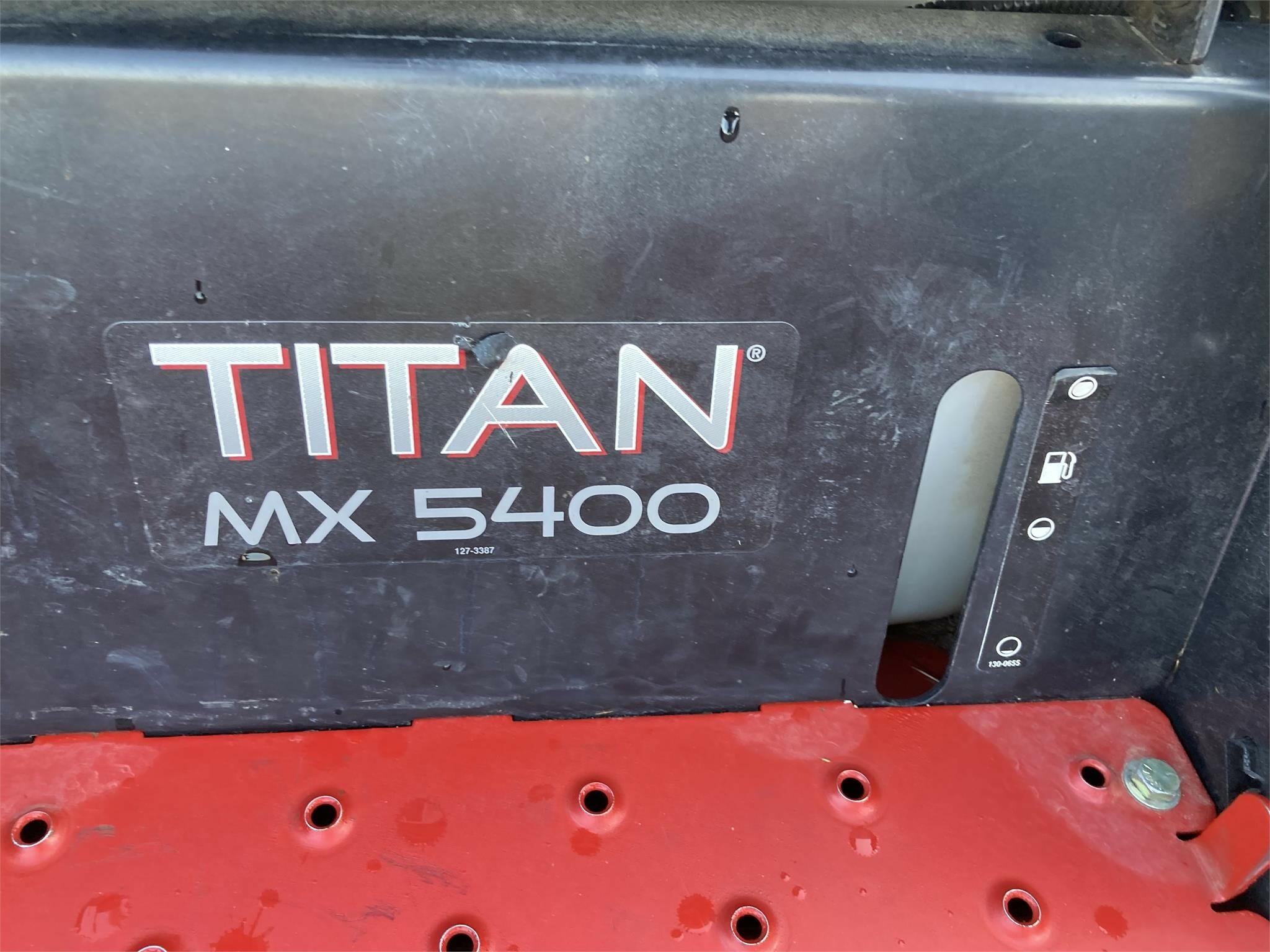 Toro TITAN MX5400 Lawn Mower 3,800 Machinery Pete