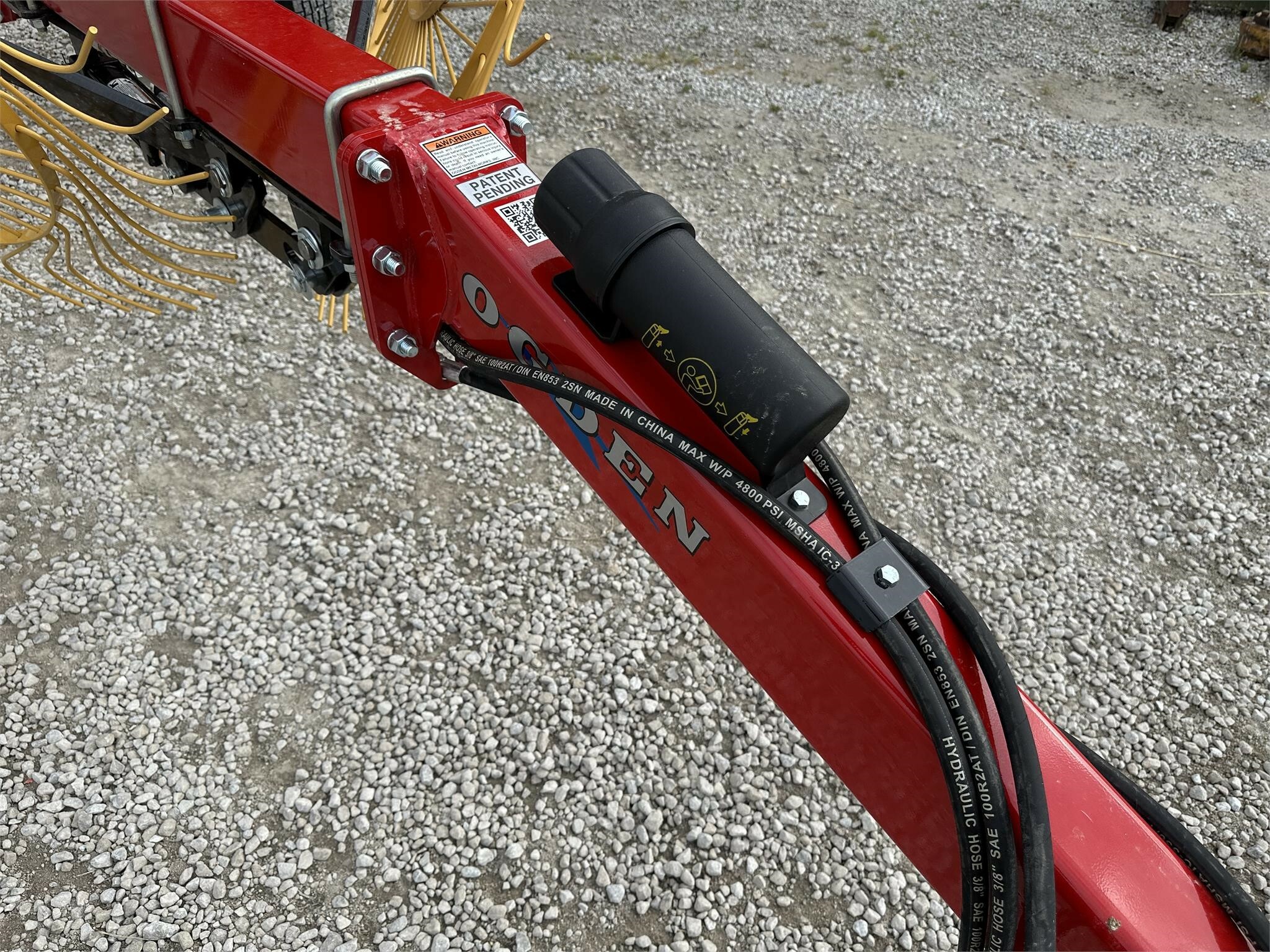 2025 Ogden Metalworks RCR812 Rake