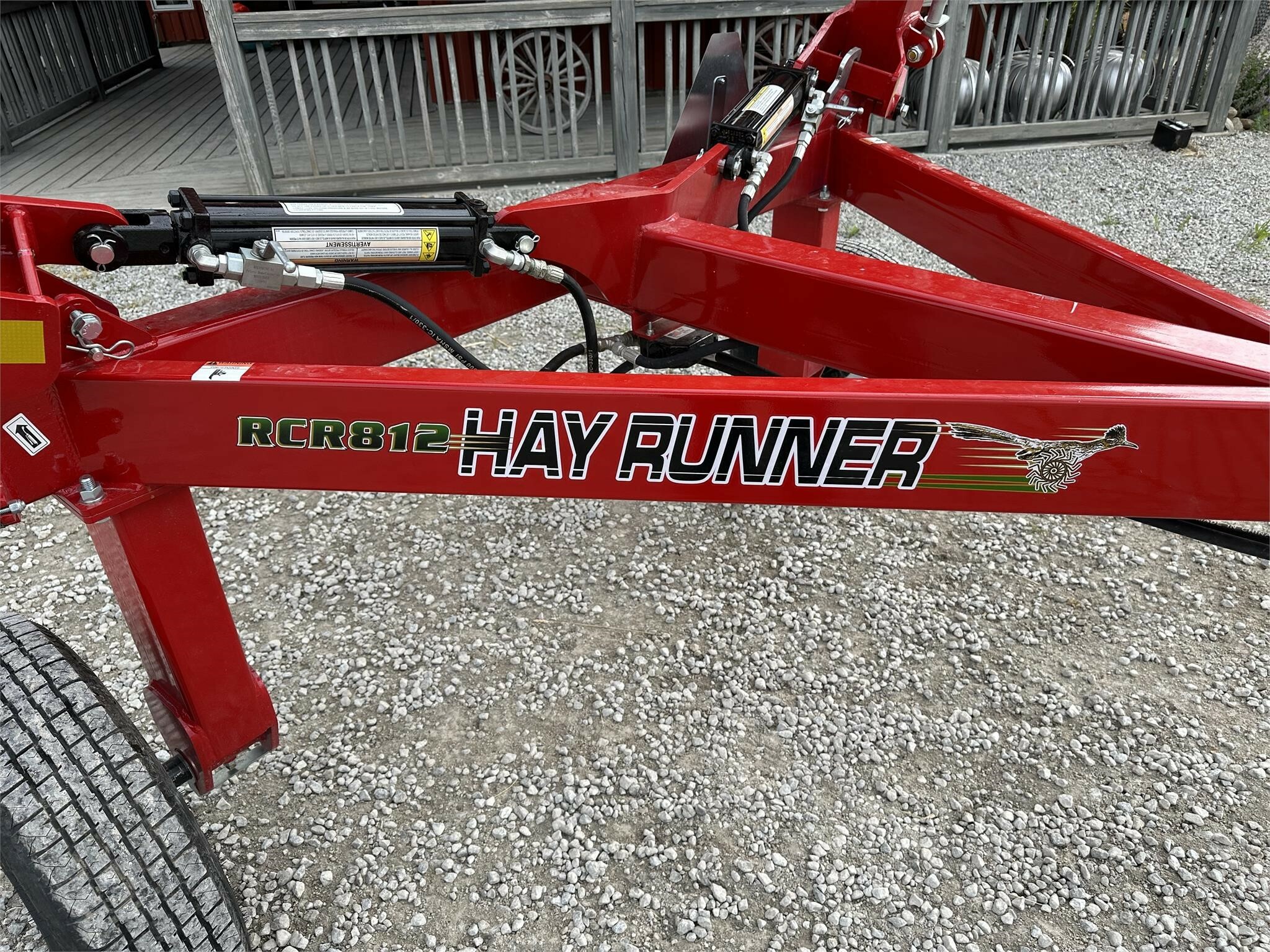 2025 Ogden Metalworks RCR812 Rake