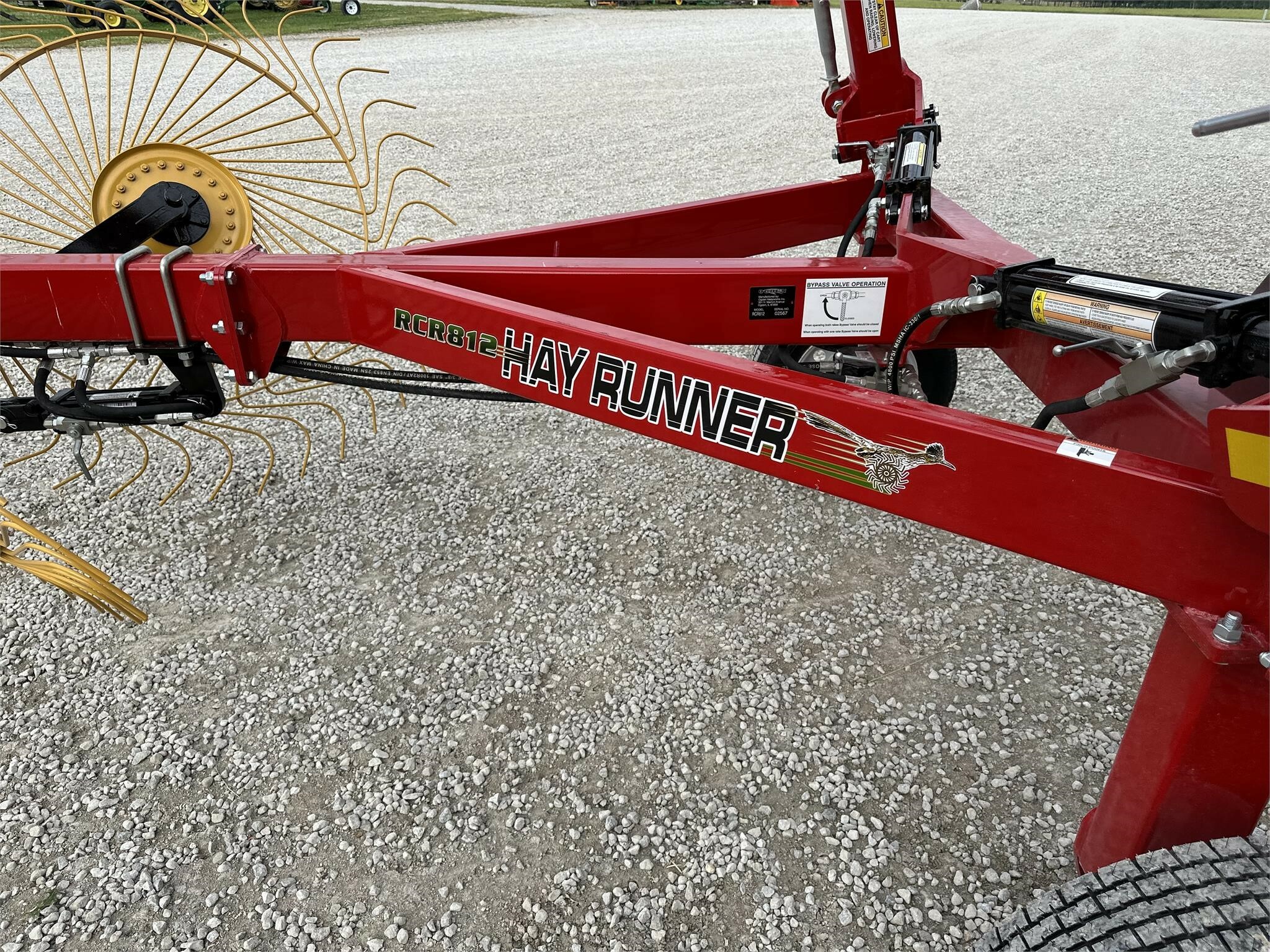 2025 Ogden Metalworks RCR812 Rake