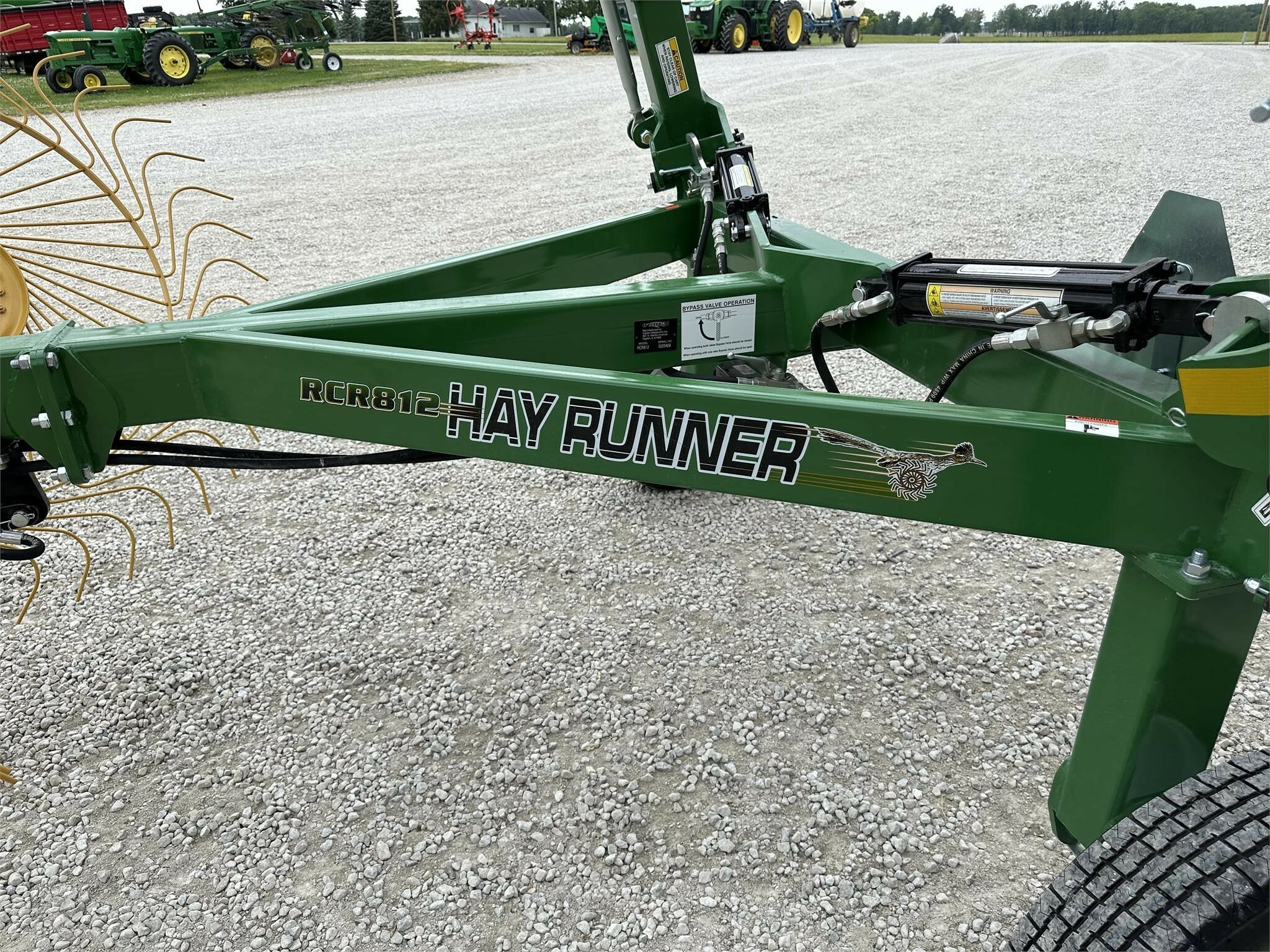 2025 Ogden Metalworks RCR812 Rake