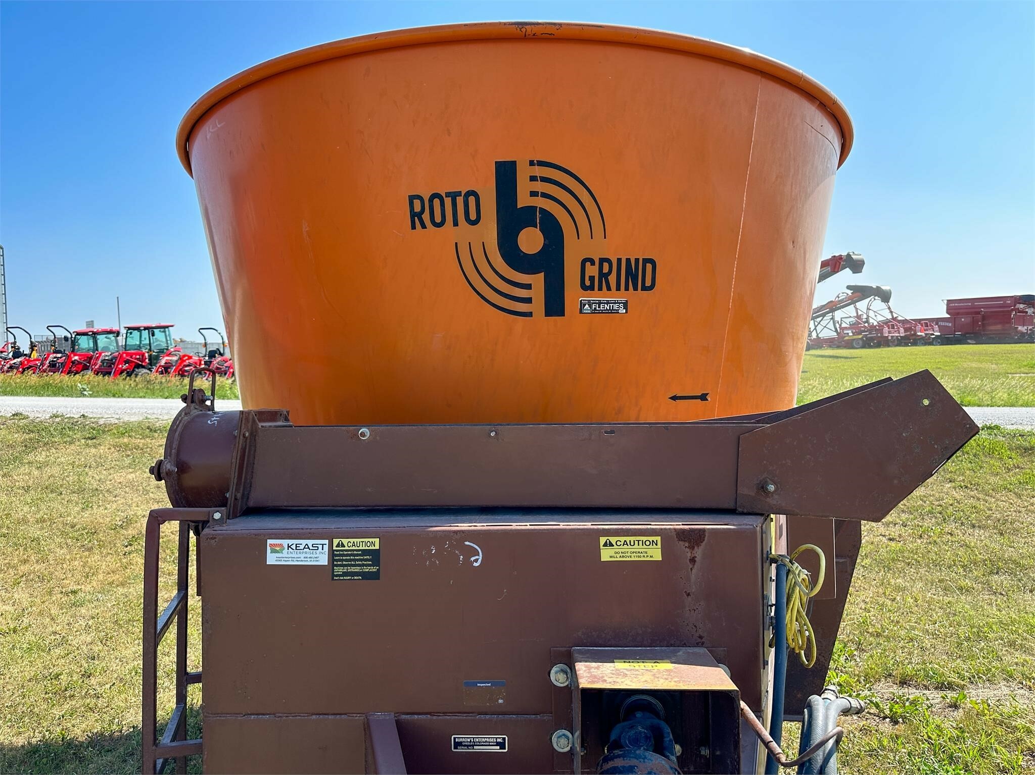 Roto Grind 760 Grinders and Mixer 16,495 Machinery Pete