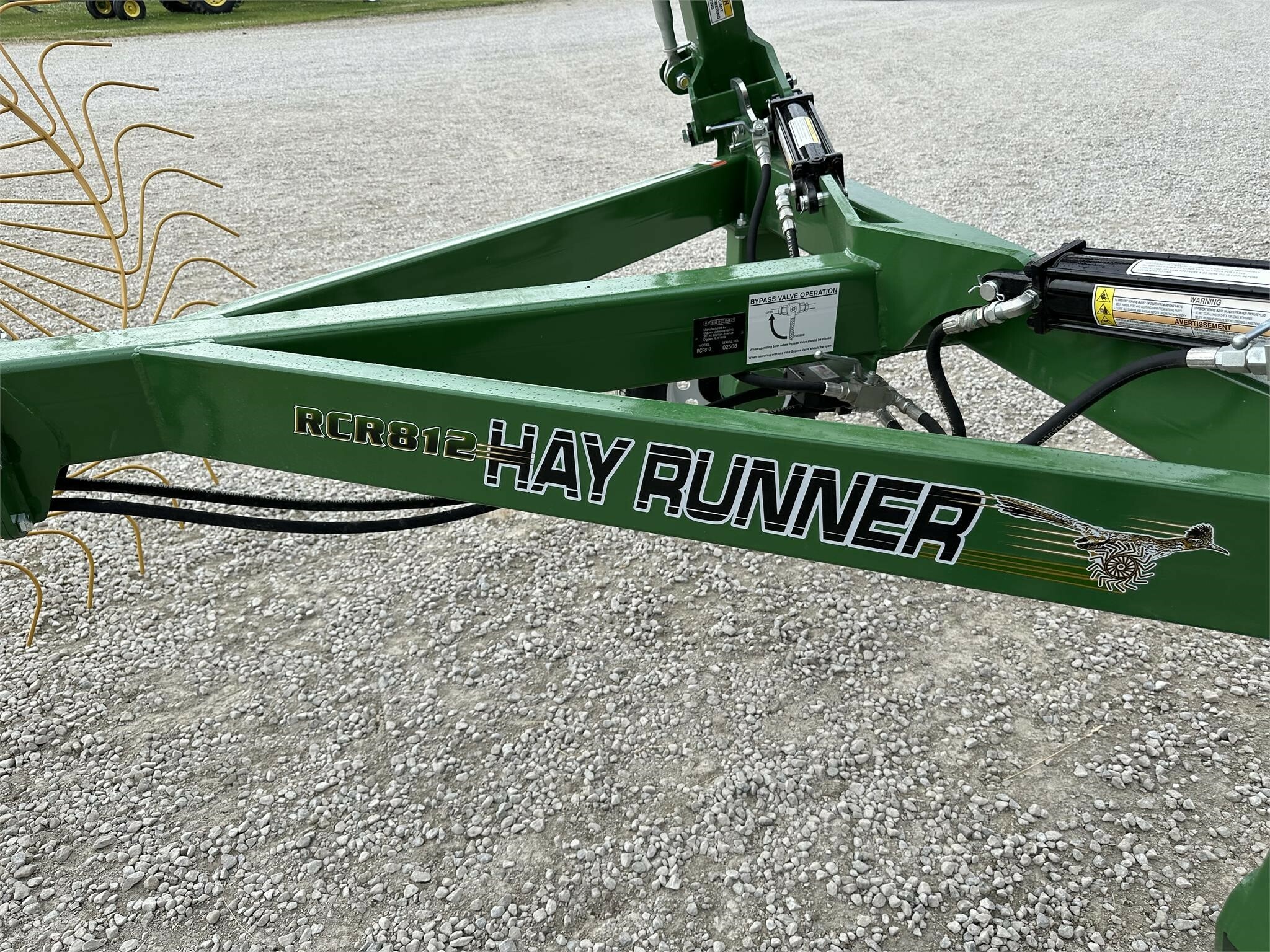 2025 Ogden Metalworks RCR812 Rake