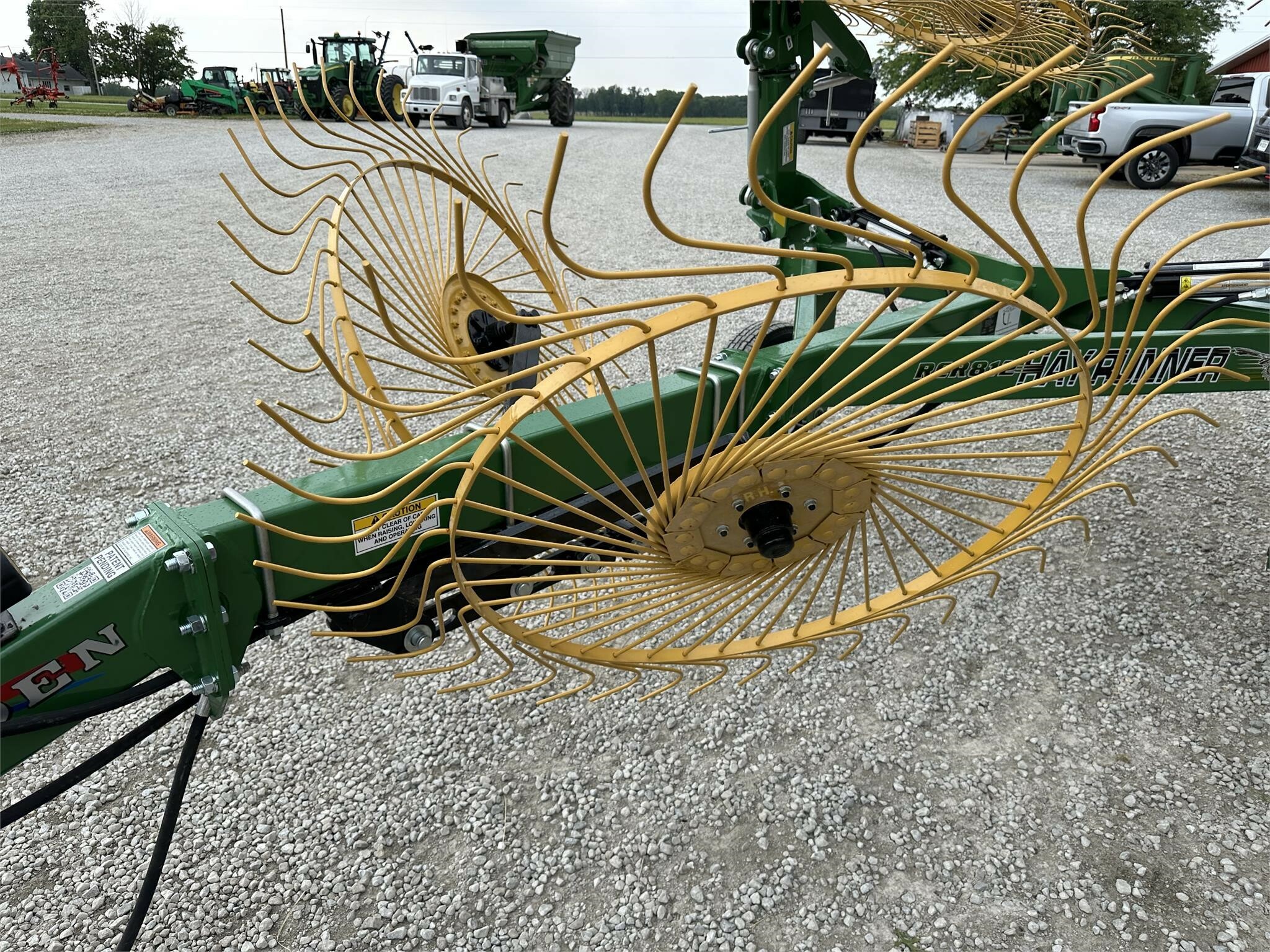 2025 Ogden Metalworks RCR812 Rake