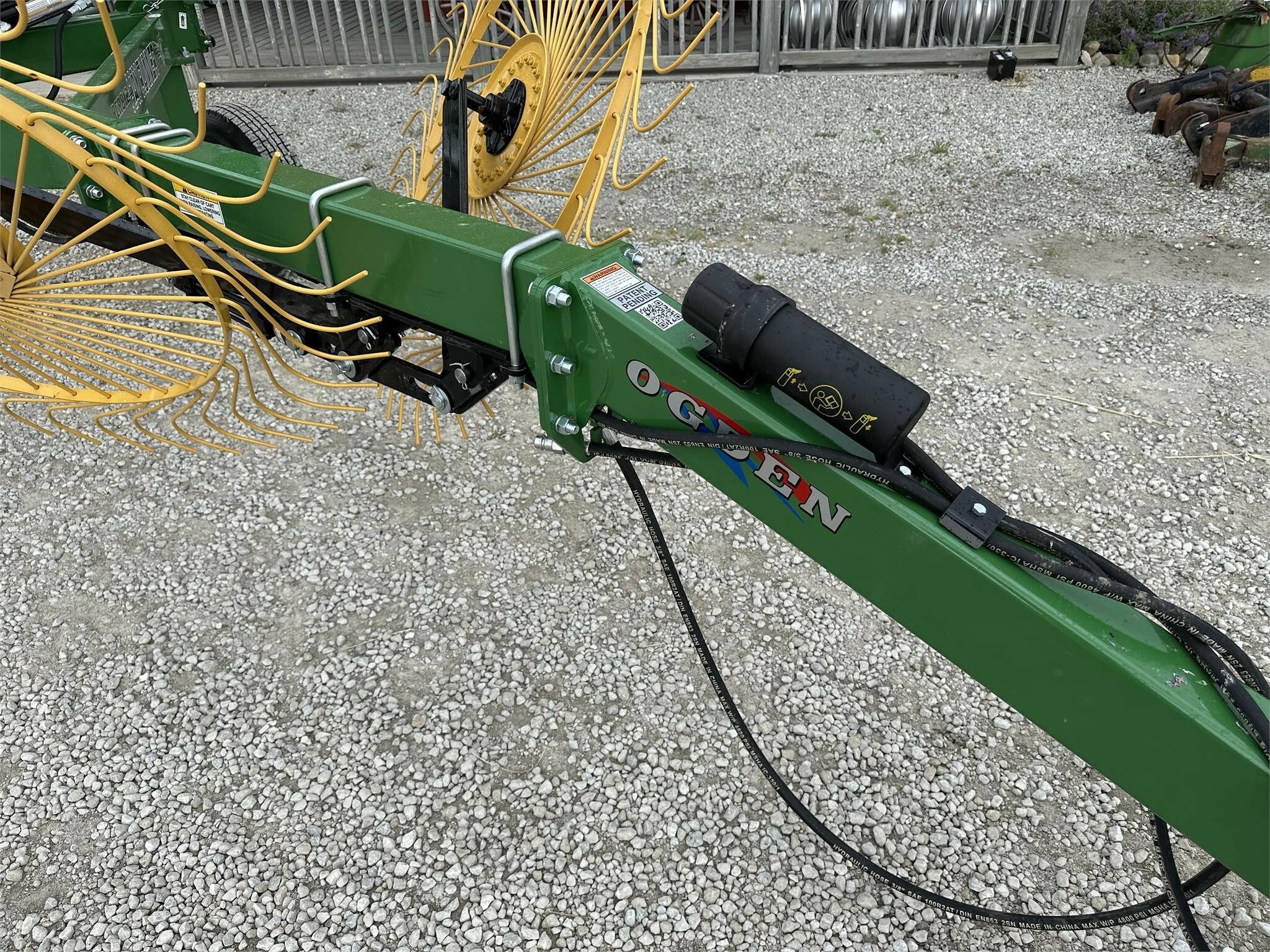 2025 Ogden Metalworks RCR812 Rake