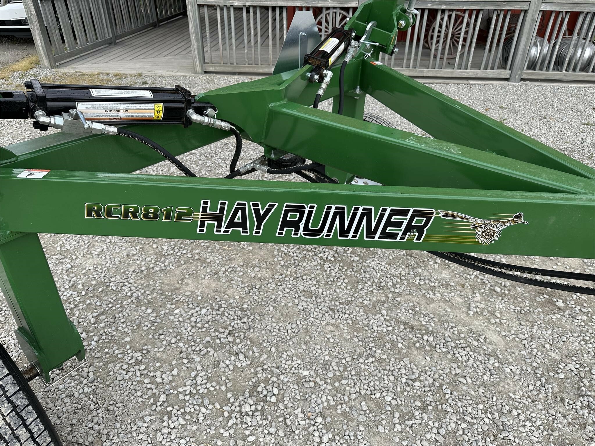 2025 Ogden Metalworks RCR812 Rake