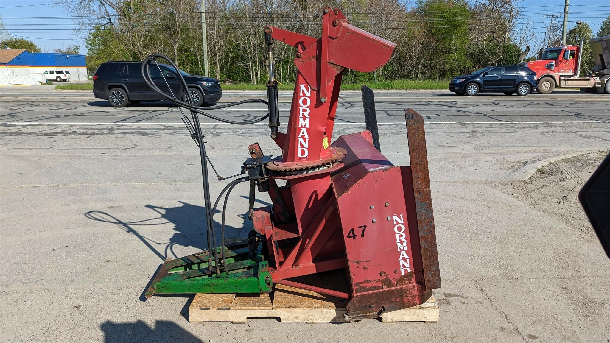 Normand Snow Blower Snow Blower 1,500 Machinery Pete