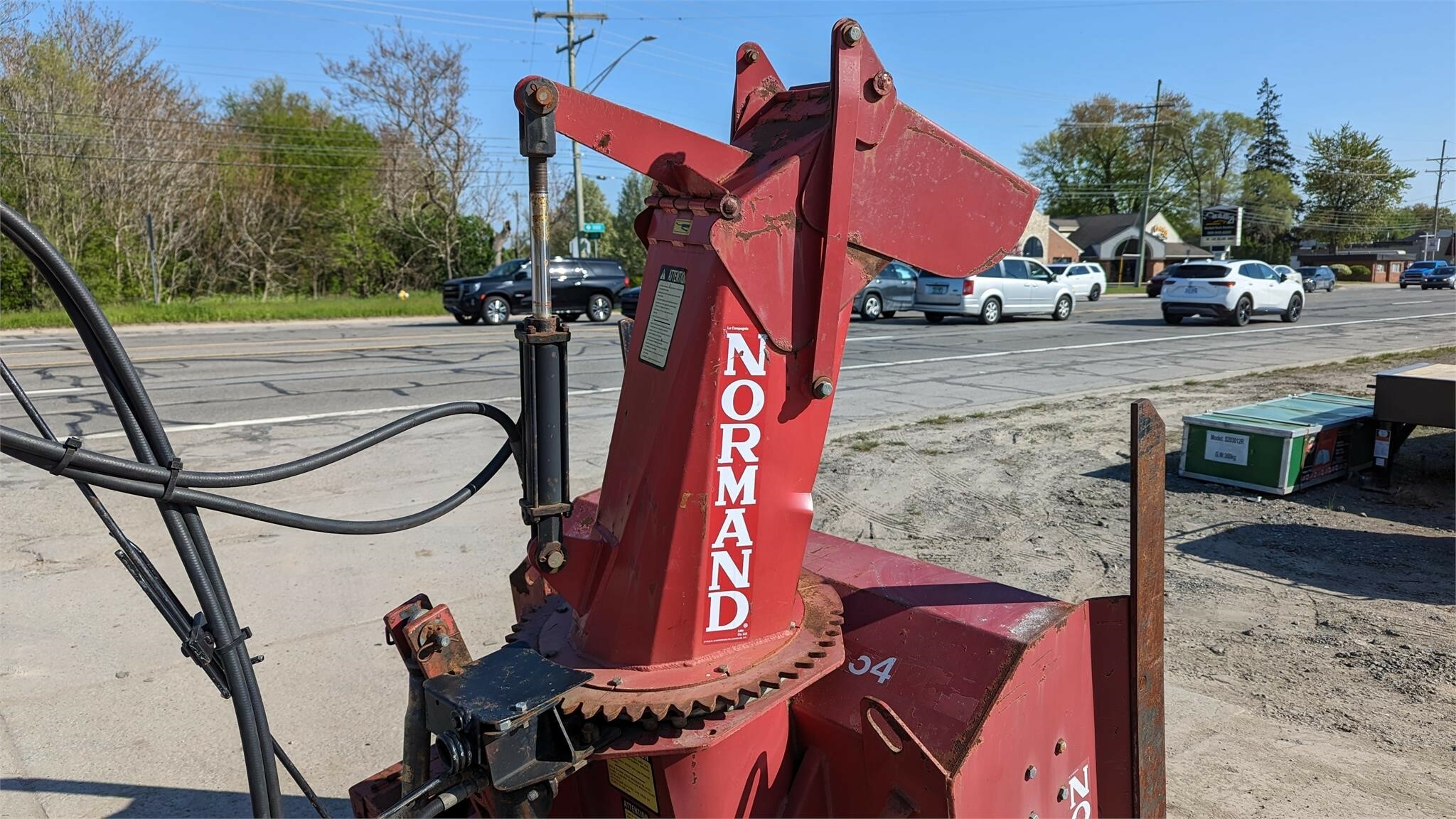 Normand Snow Blower Snow Blower 1,500 Machinery Pete