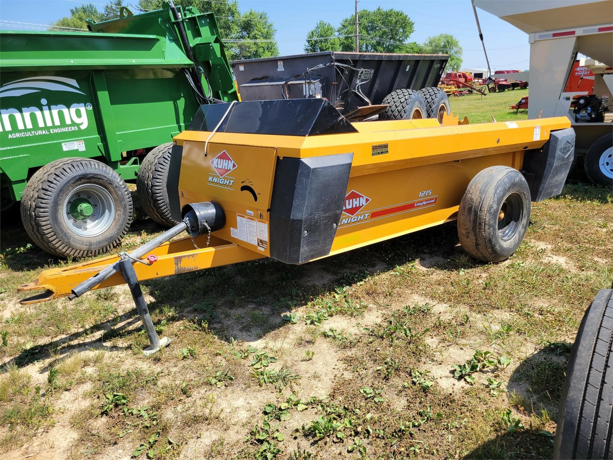 Kuhn Knight 1215 Manure Spreader 9,500 Machinery Pete