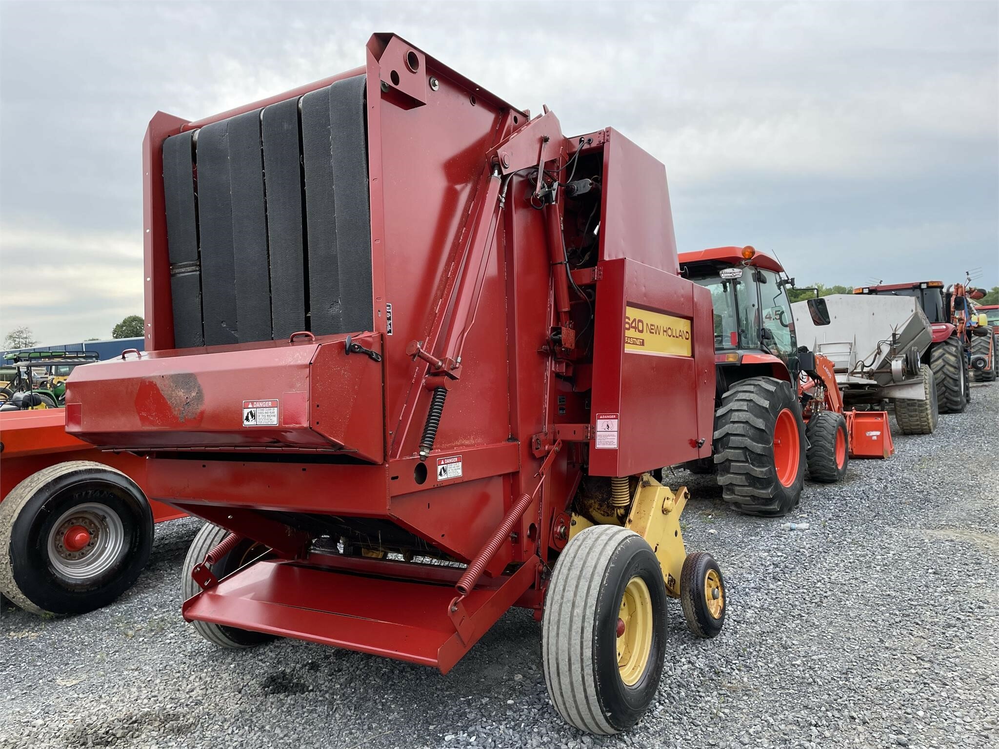 1993 New Holland 640 Round Baler 5,750 Machinery Pete