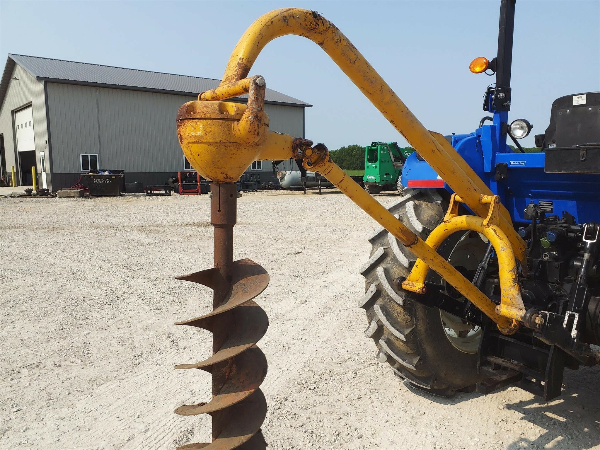 Danuser F8 Post Hole Digger 550 Machinery Pete