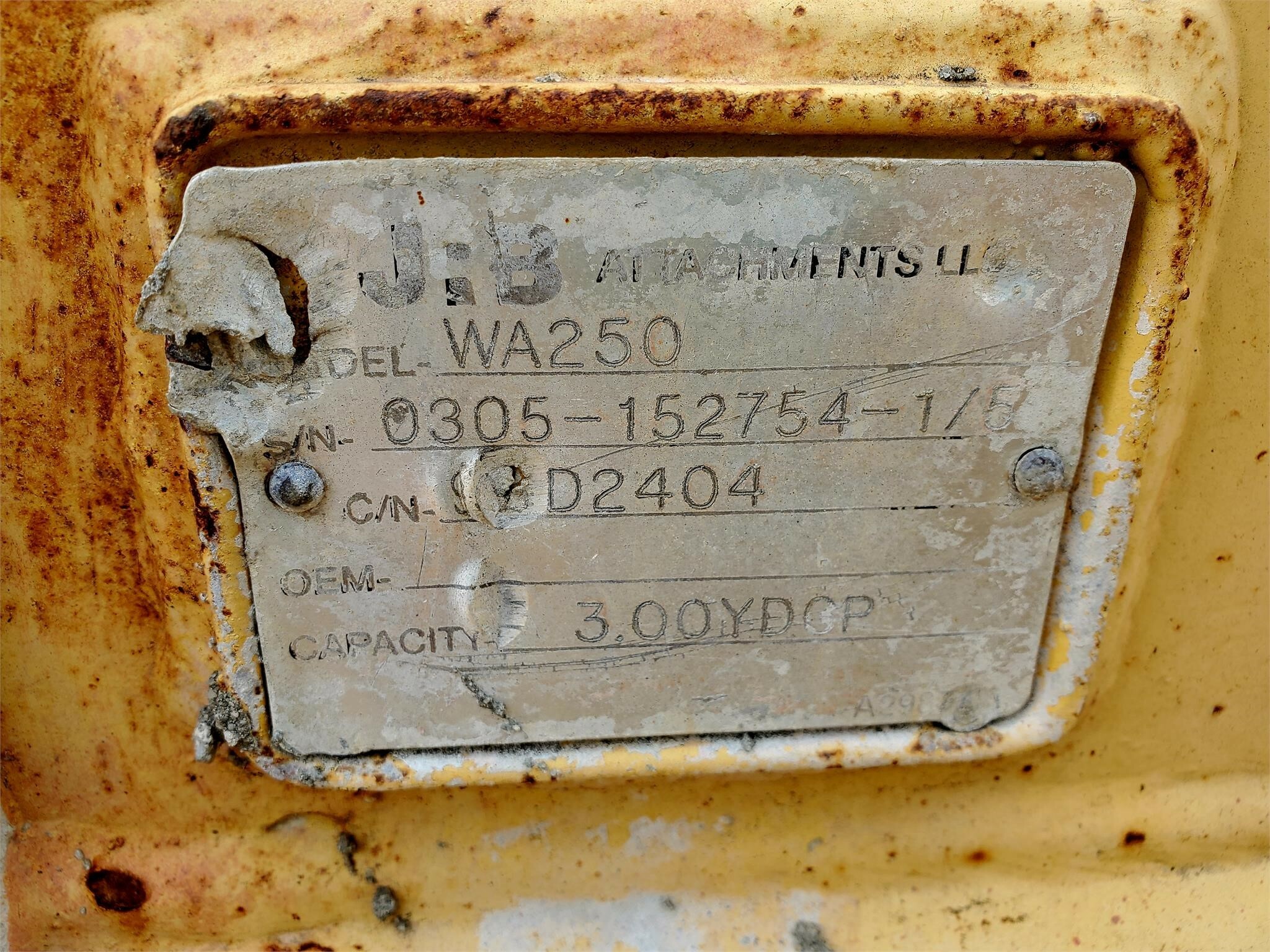 2004 Komatsu WA250-5 Wheel Loader