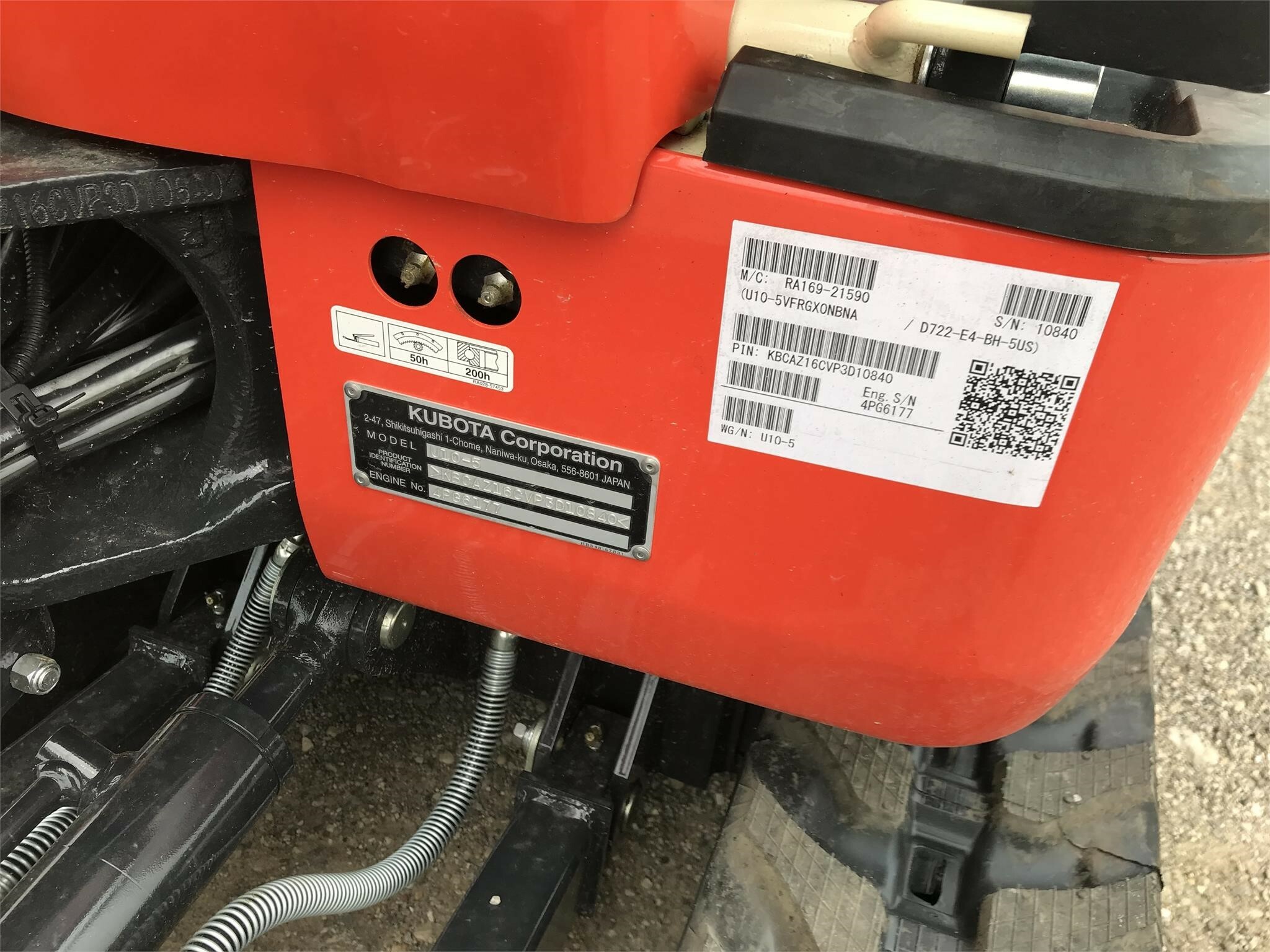  Kubota U10-5 Mini Excavator