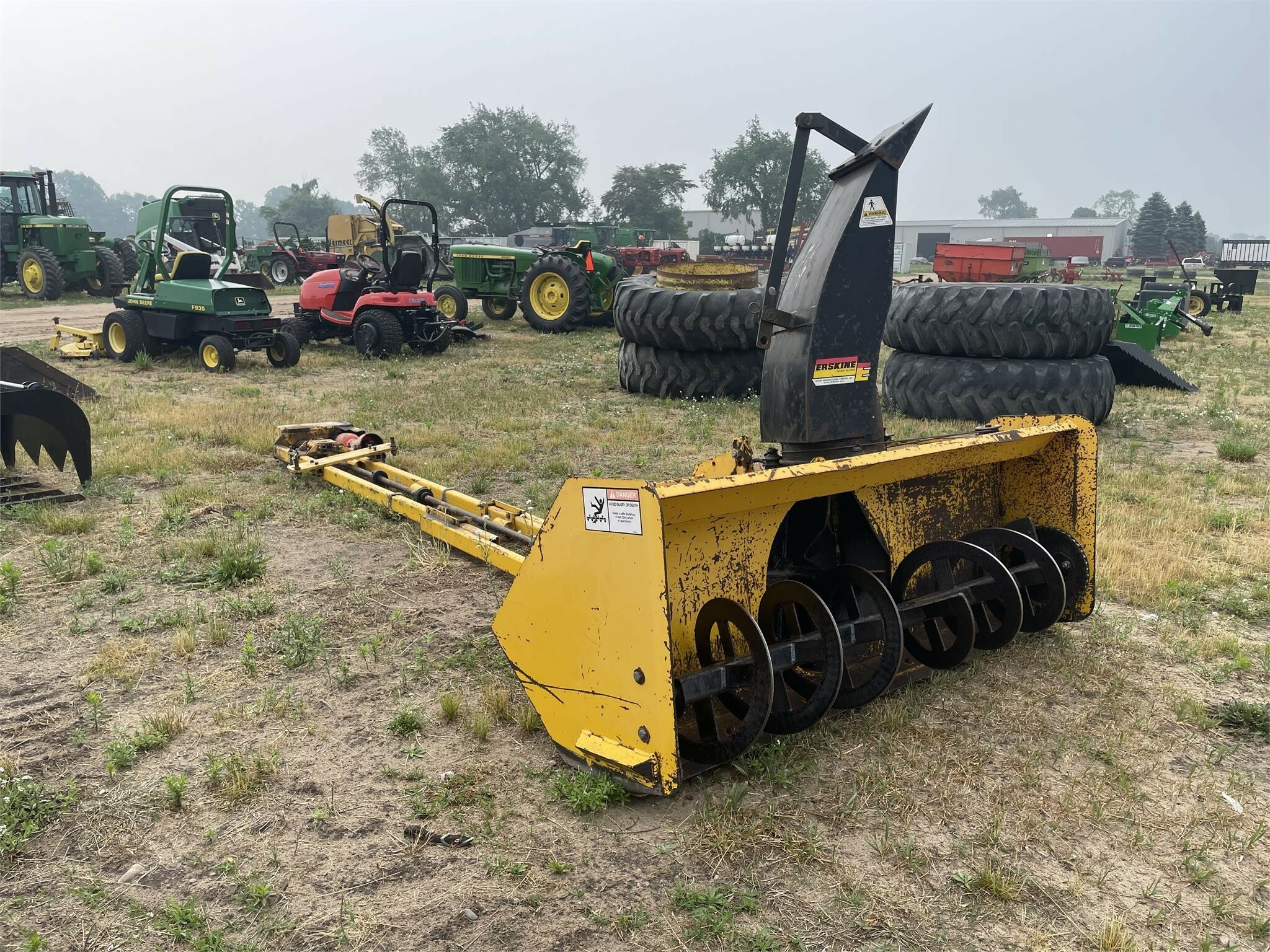 Erskine 720FM Snow Blower 4,500 Machinery Pete