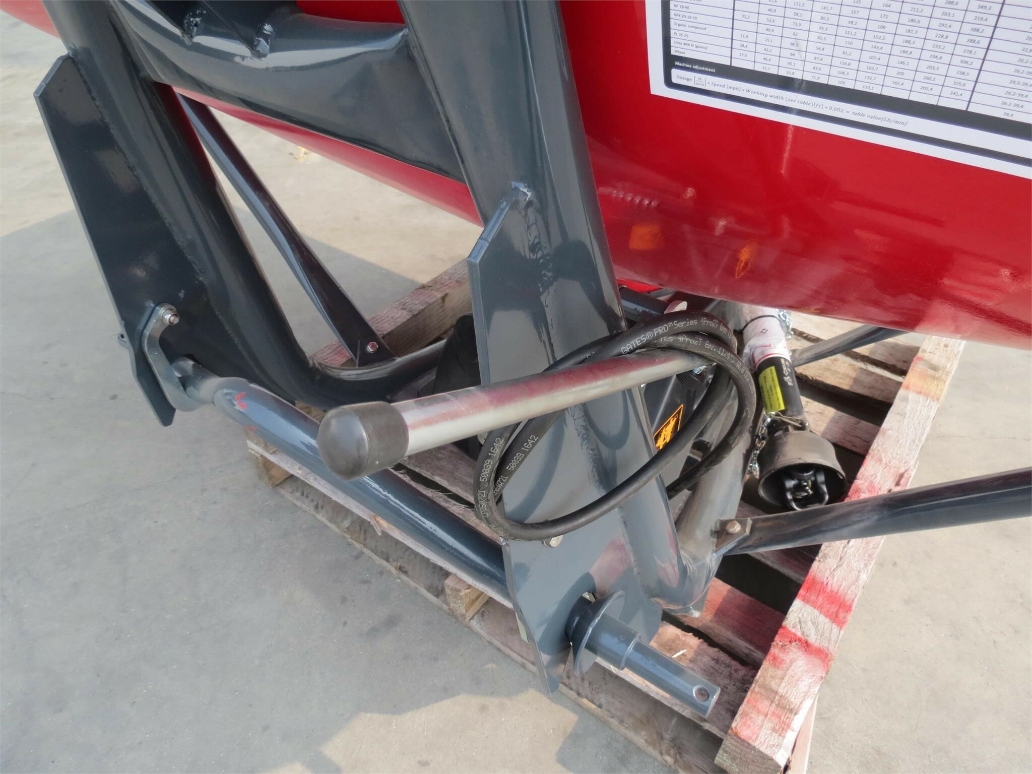 2025 BMC AIG1250 Pull-Type Fertilizer Spreader