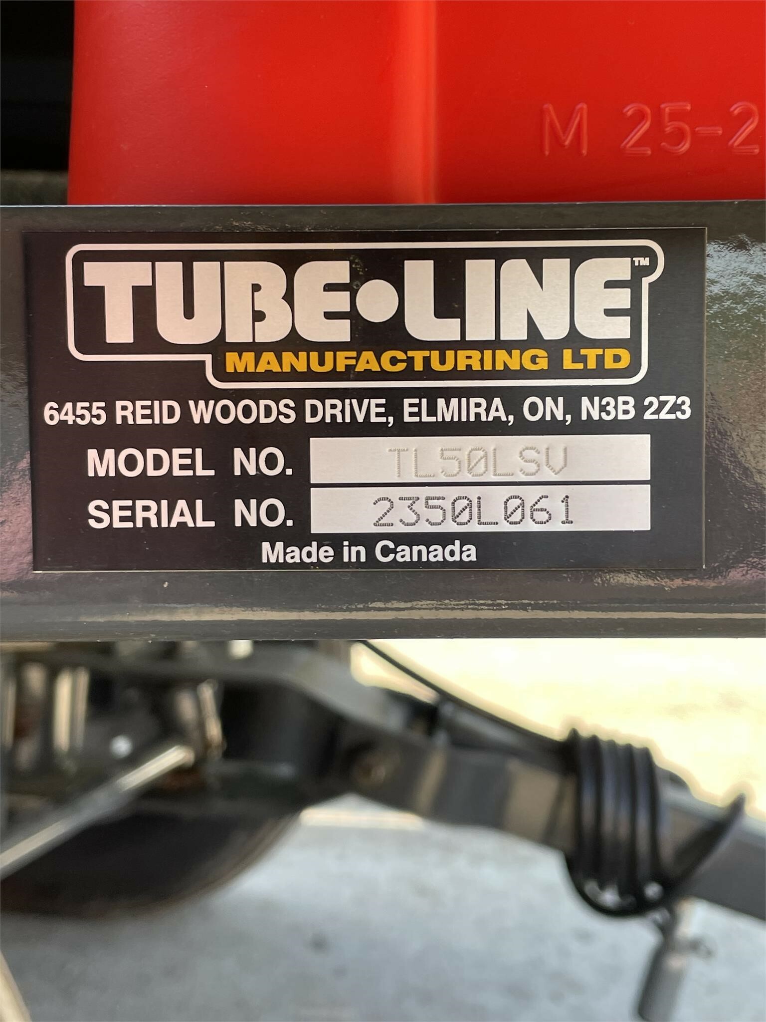  Tubeline TL50LSV Bale Wrapper