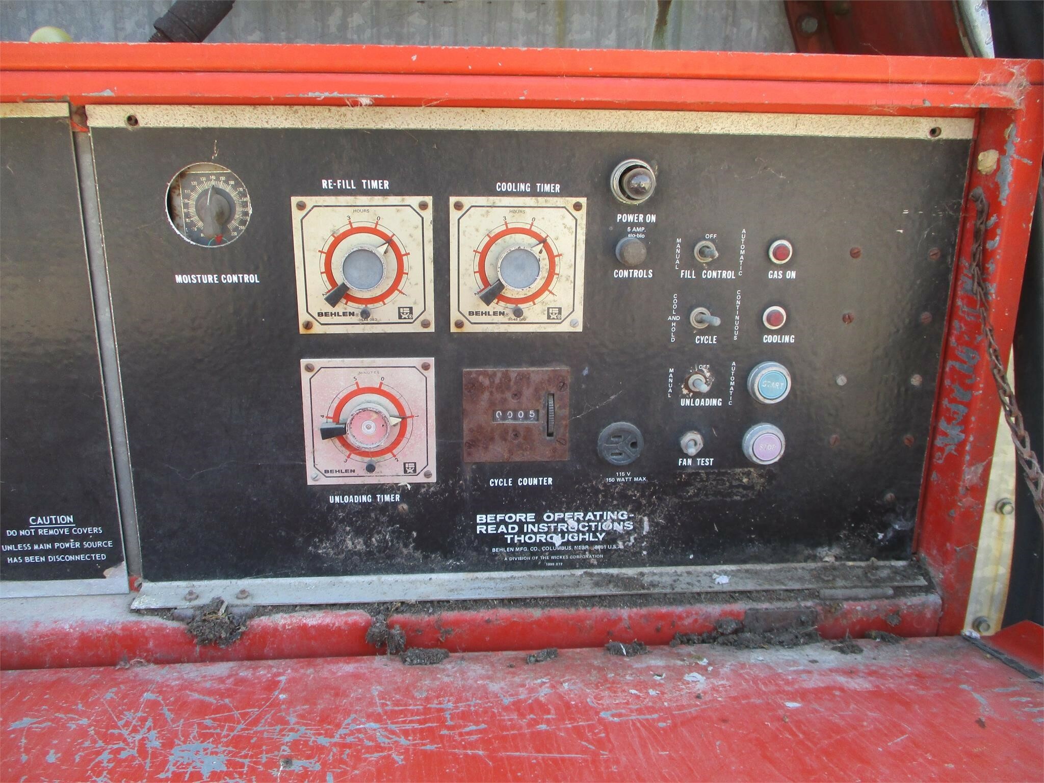  Behlen HA260 Grain Dryer